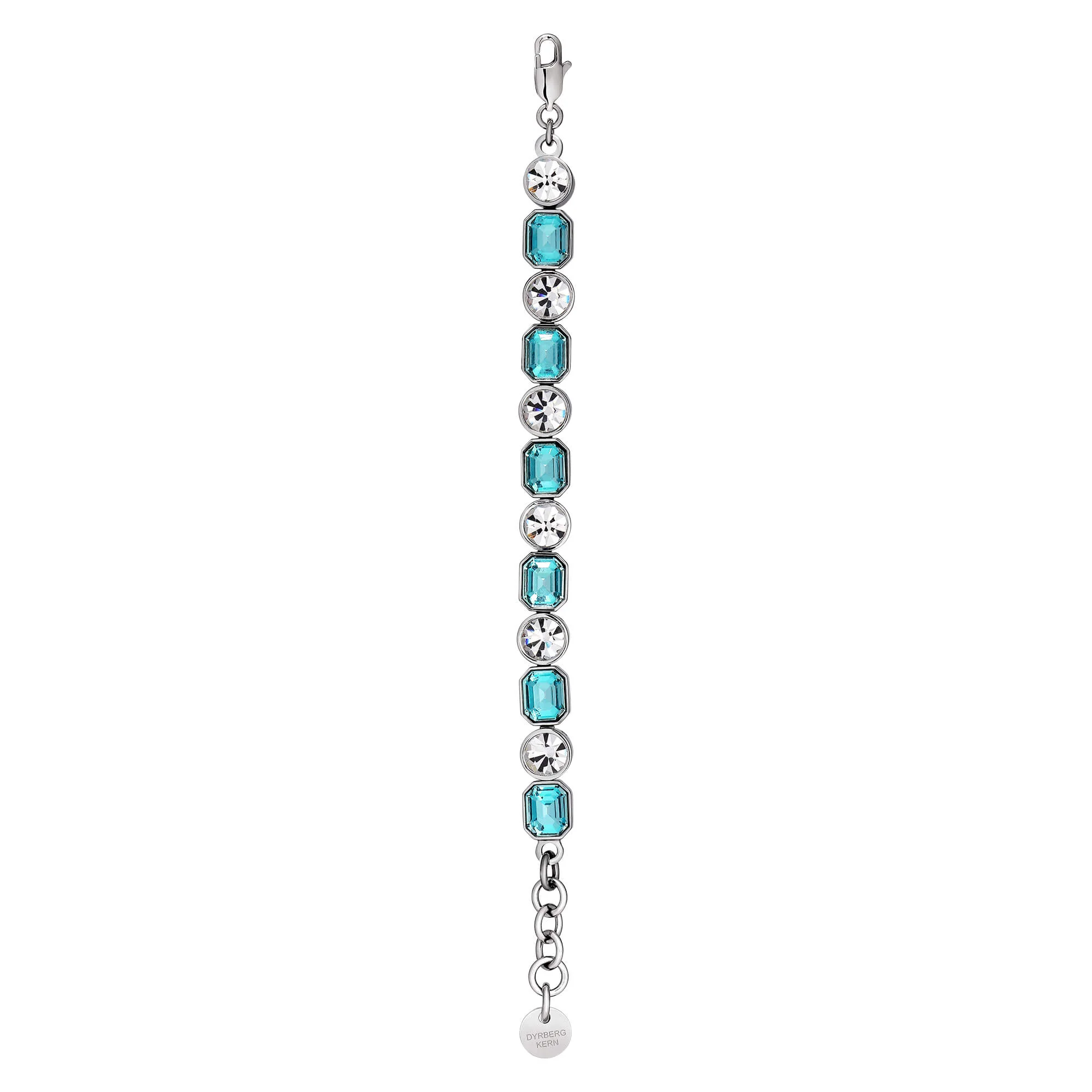 Dyrberg Kern Alaya Silver Bracelet - Aqua - Image 2