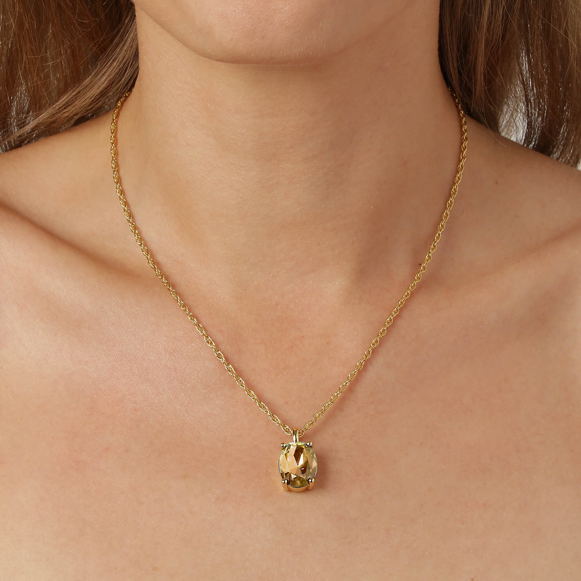 DYRBERG/KERN Barga Gold Necklace - Golden - Image 3