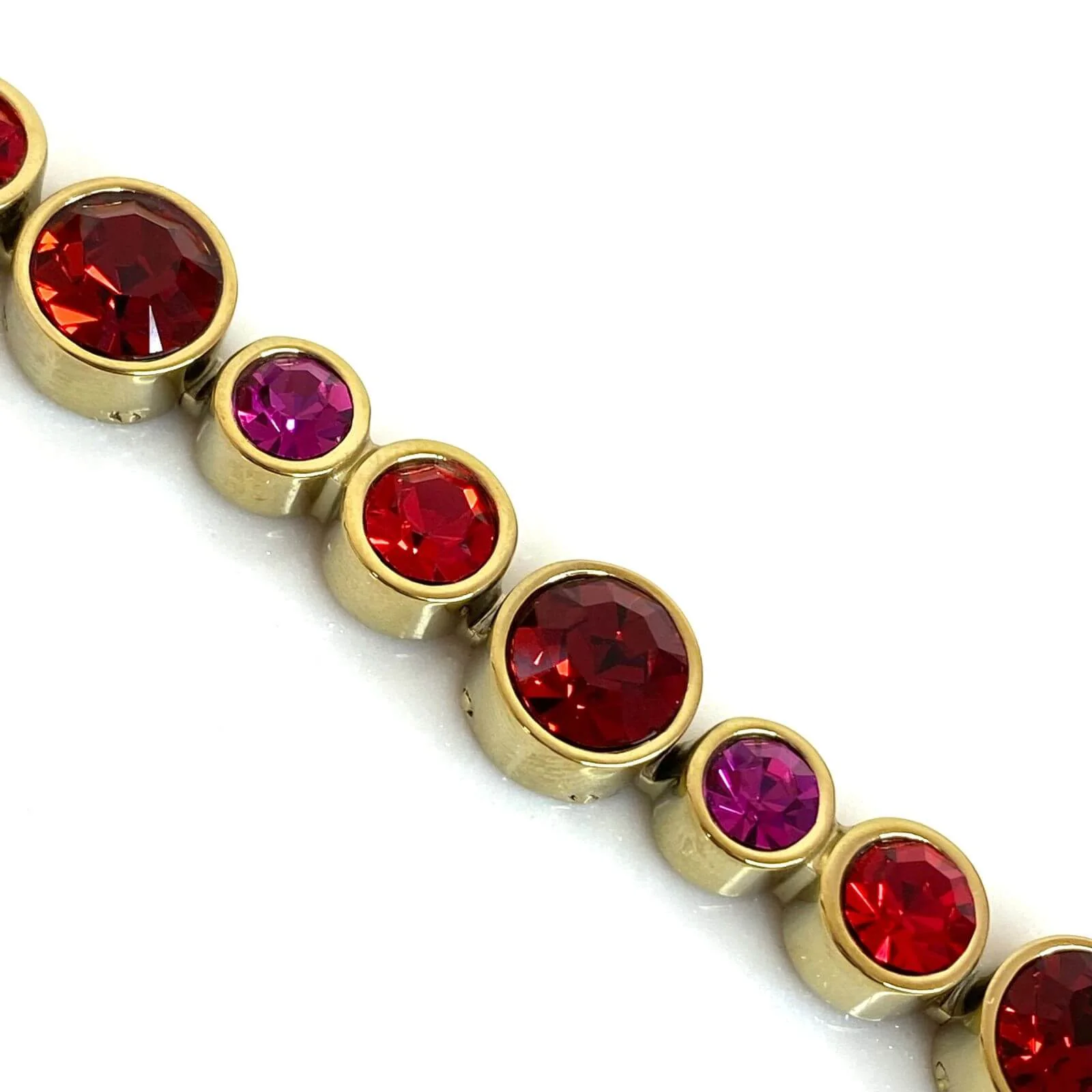 Dyrberg Kern Calice Gold Bracelet - Red - Image 3