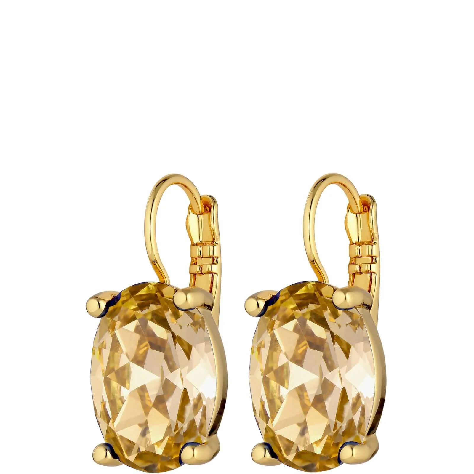 Dyrberg Kern Chantal Gold French Hook Earrings - Golden