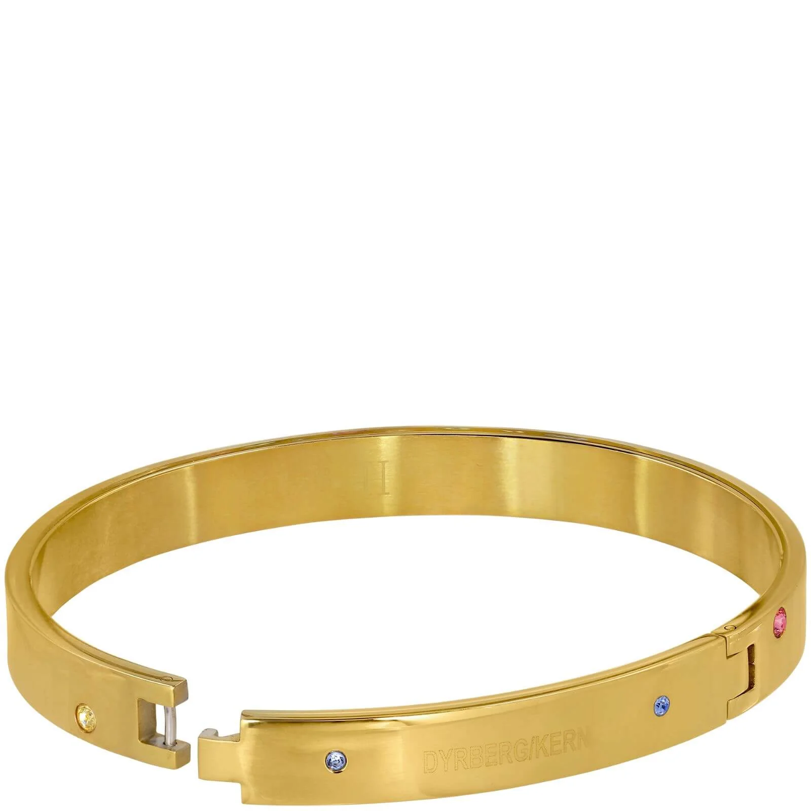 Dyrberg Kern Clare Gold Bangle - Pastel Multi - Image 2
