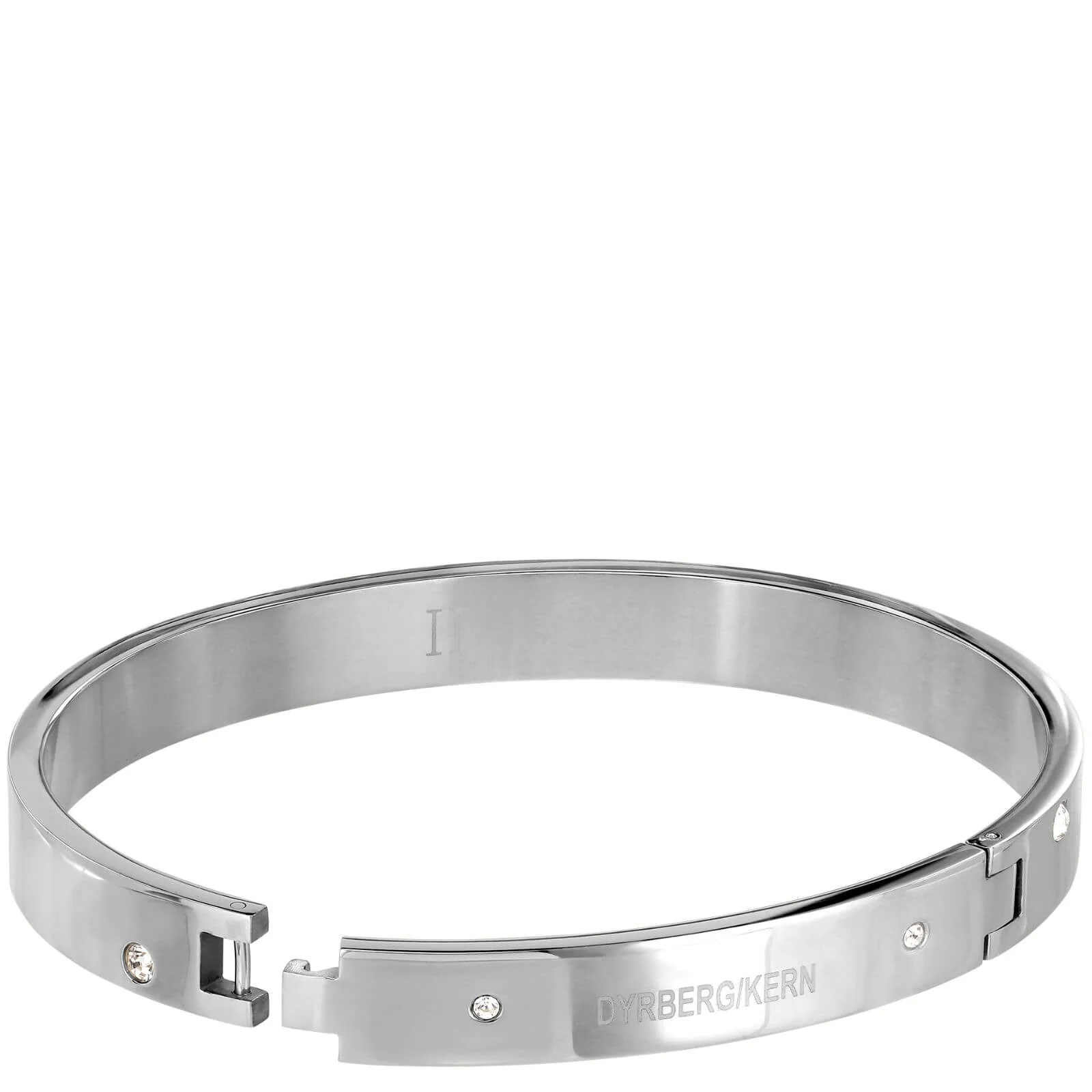 Dyrberg Kern Clare Silver Bangle - Crystal - Image 2