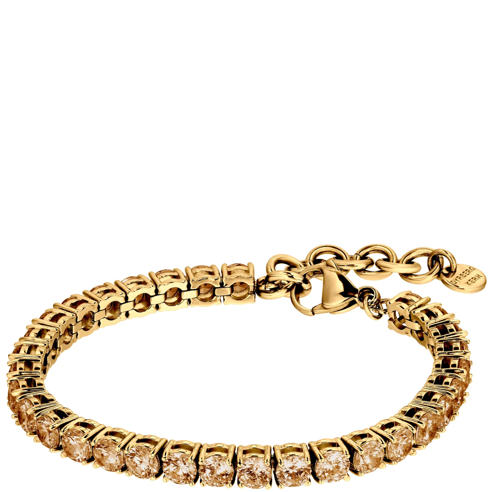 DYRBERG/KERN Cobra Gold Bracelet - Golden