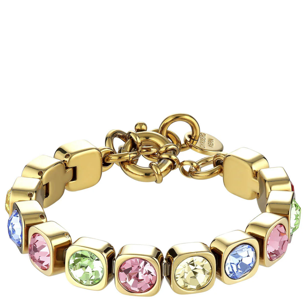 Dyrberg Kern Conian Gold Bracelet - Multi Pastel - Image 2