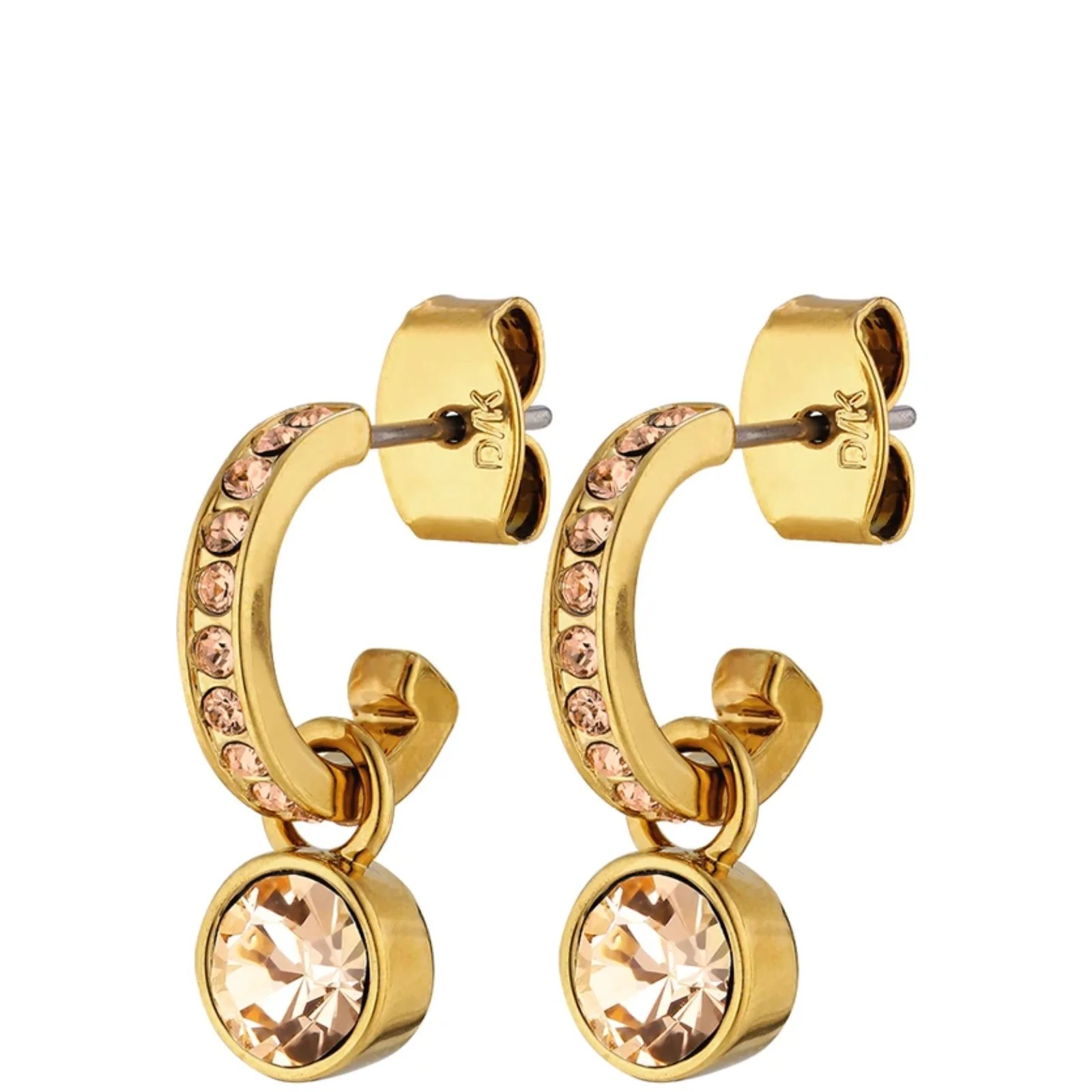 DYRBERG/KERN Dessa Gold Earrings - Golden