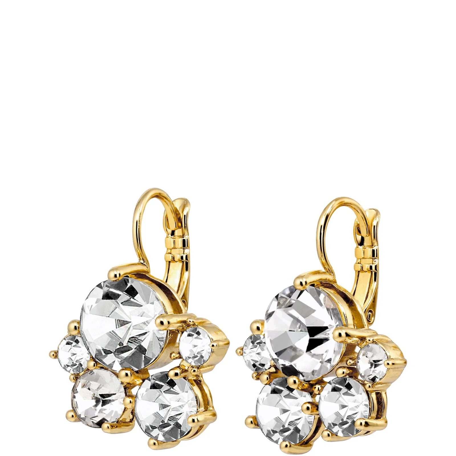 DYRBERG/KERN Disar Gold French Hook Earrings