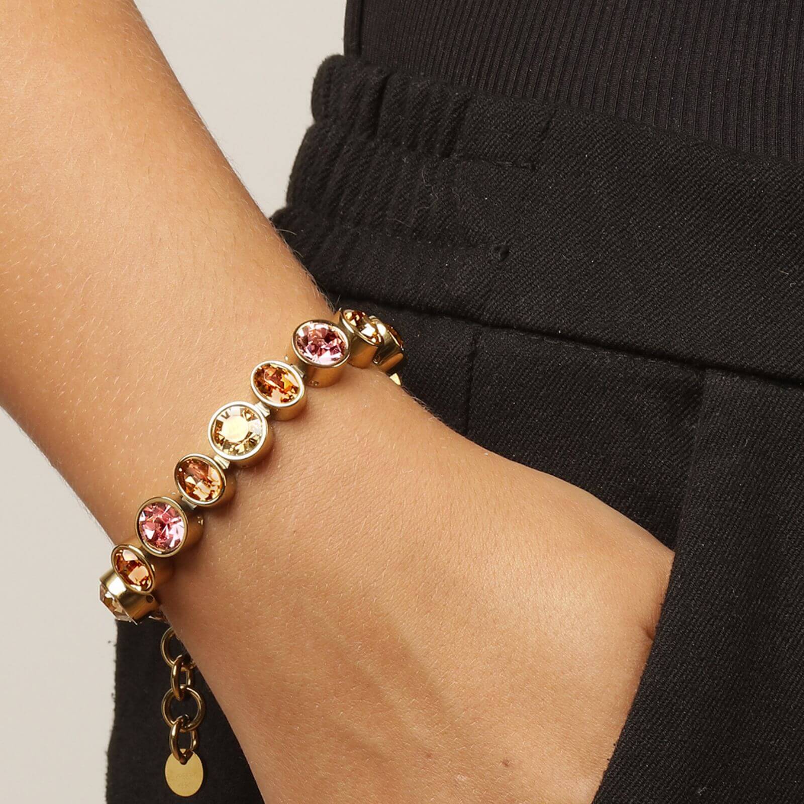 Dyrberg Kern Elaine Gold Bracelet - Golden - Image 2
