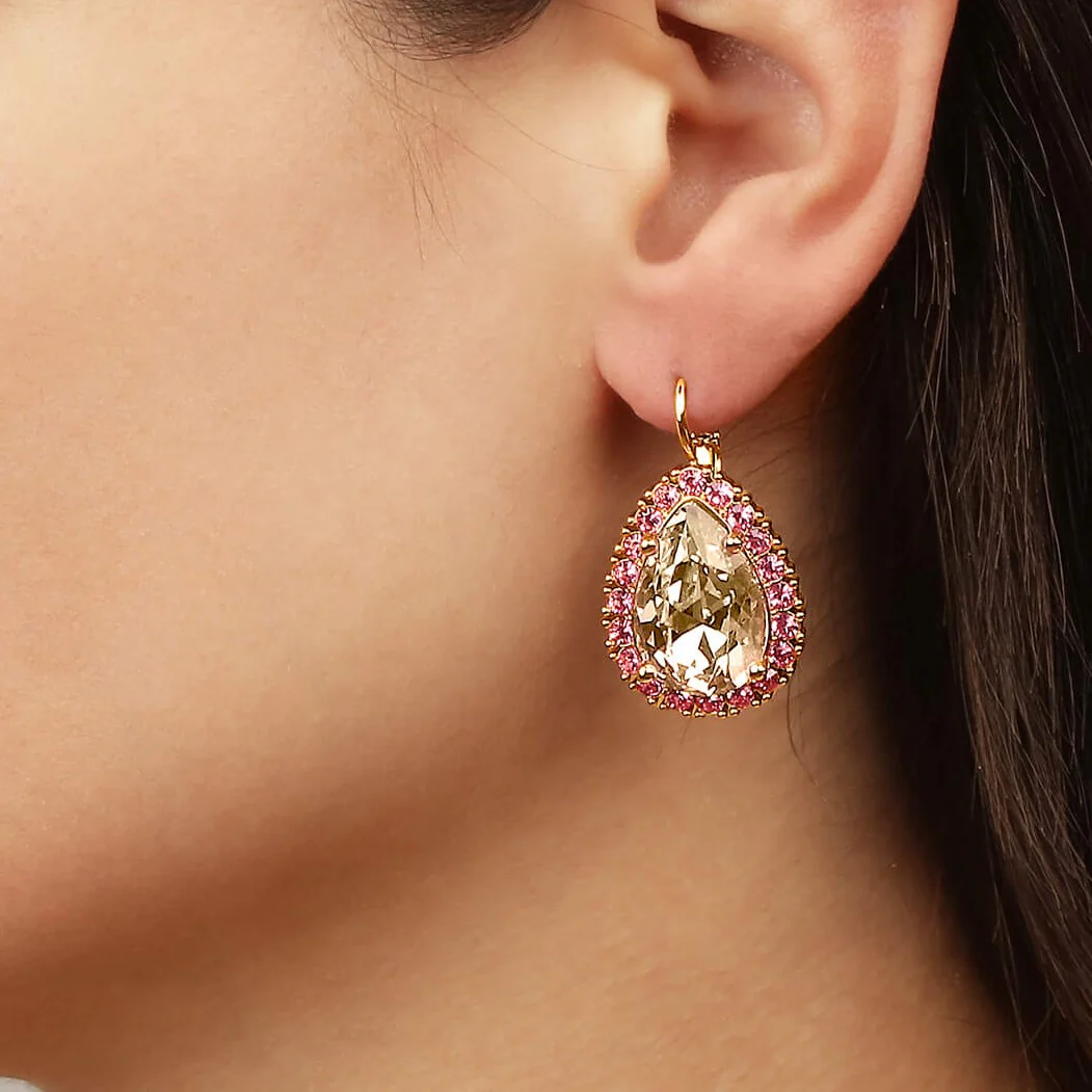 Dyrberg Kern Fiora Gold Earrings - Golden - Image 2