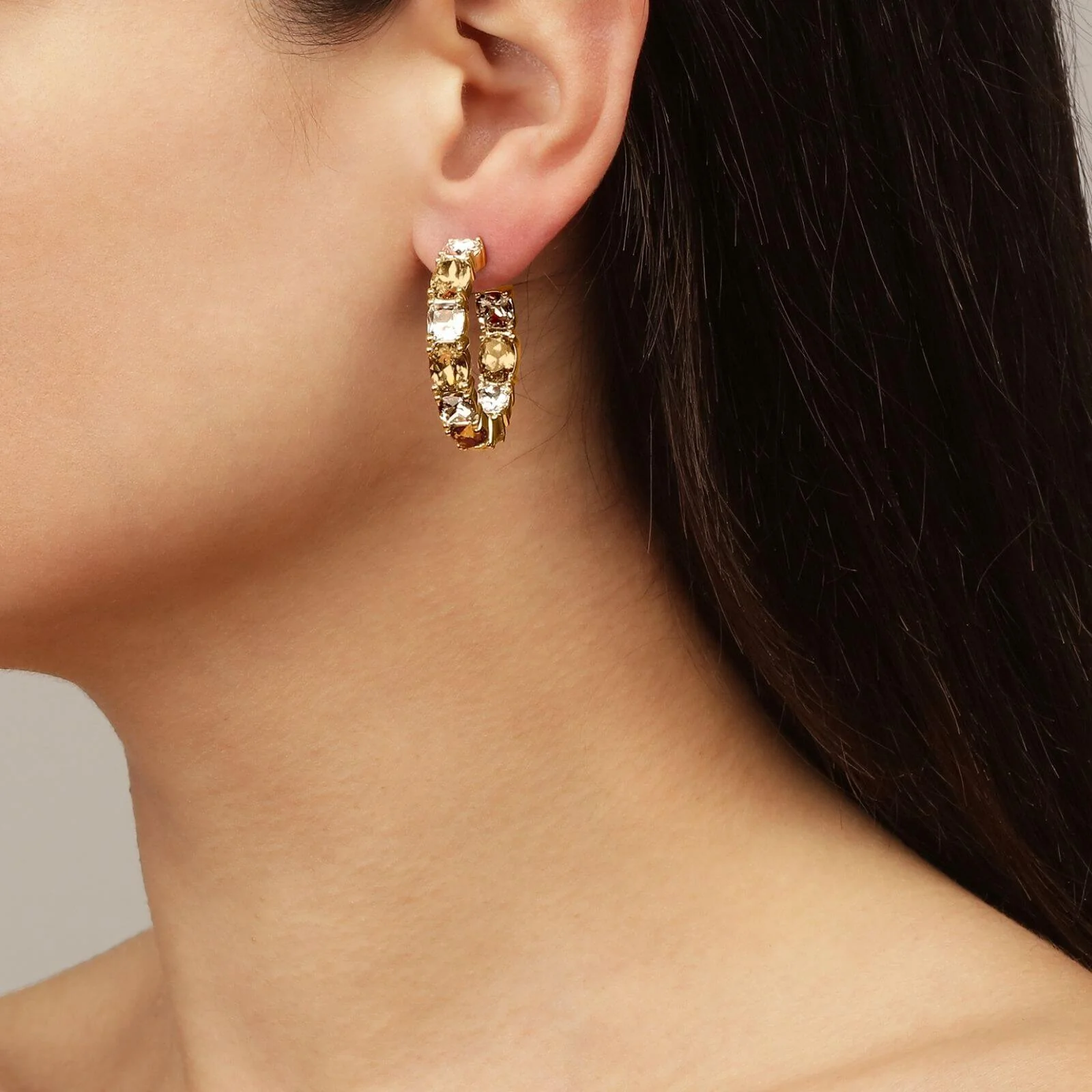 Dyrberg Kern Gretia Gold Earrings - Golden - Image 2