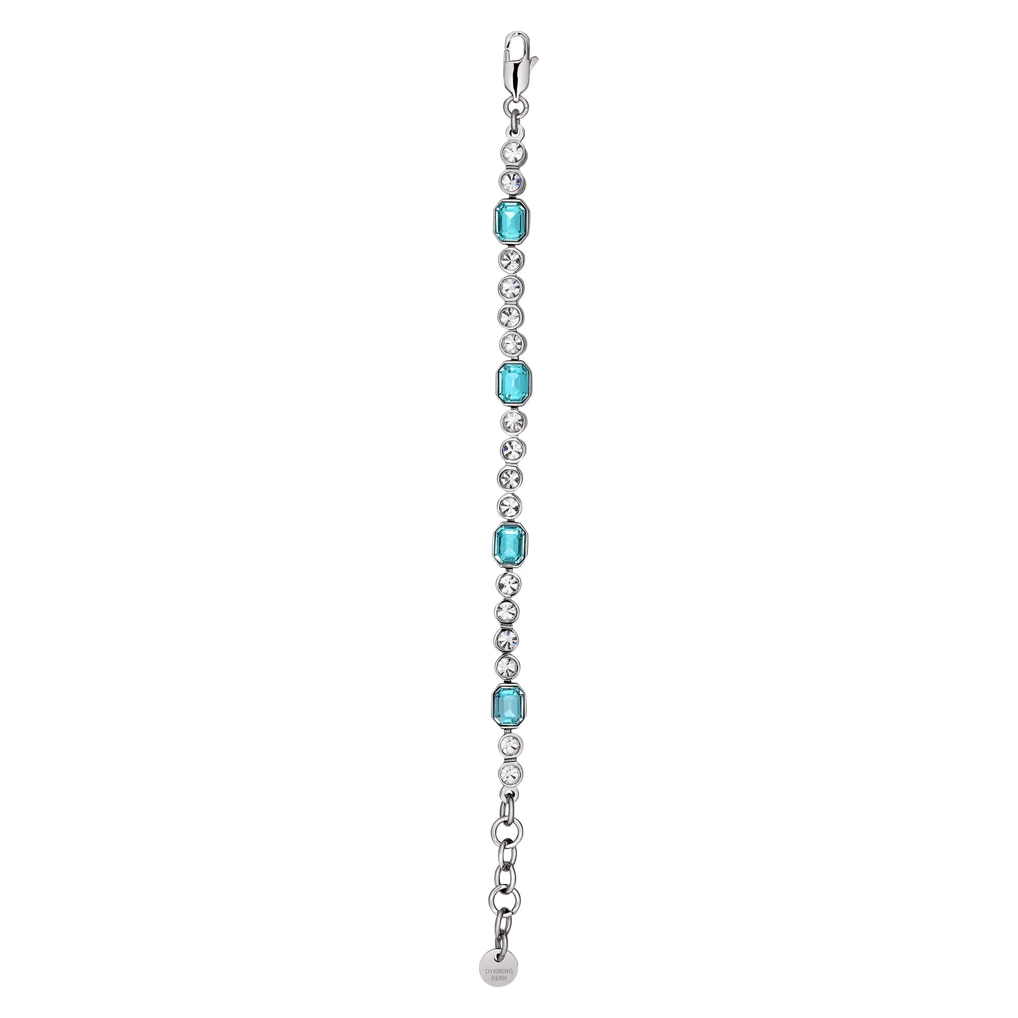 Dyrberg Kern Grivna Silver Bracelet - Aqua - Image 2