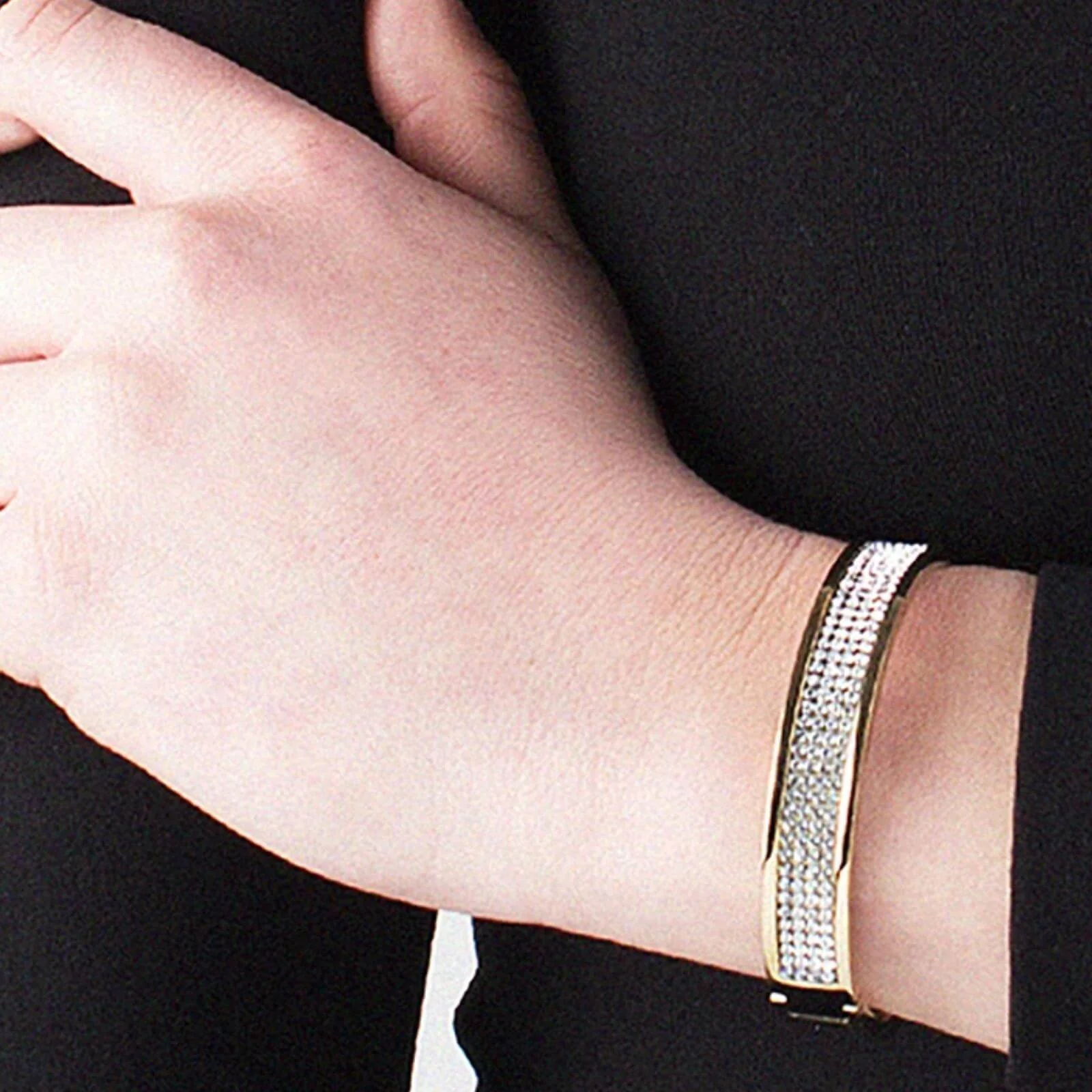 Dyrberg Kern Heli Gold Bangle - Image 3