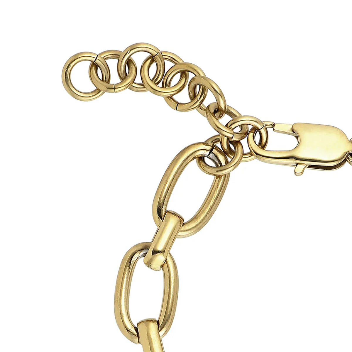 Dyrberg Kern Jam Gold Chunky Bracelet - Image 2
