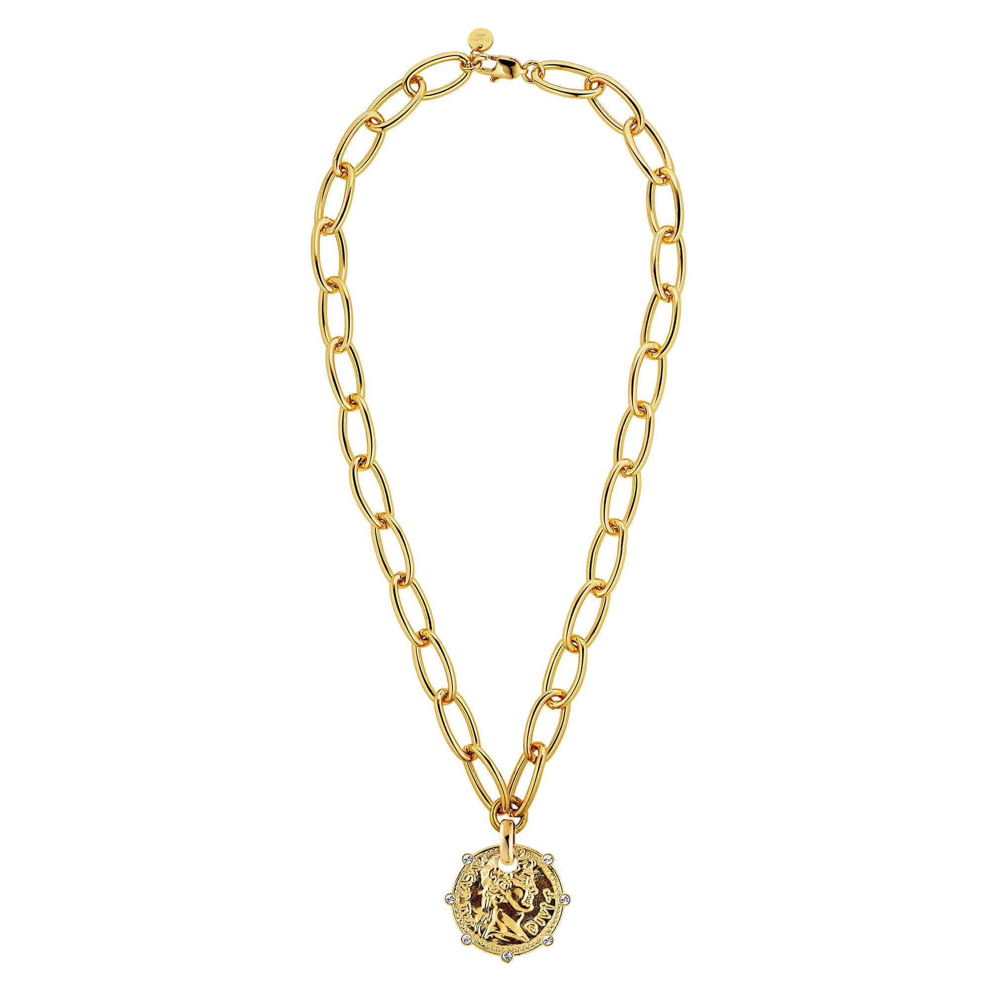 Dyrberg Kern Jenni Gold Oval Link Necklace - Image 2