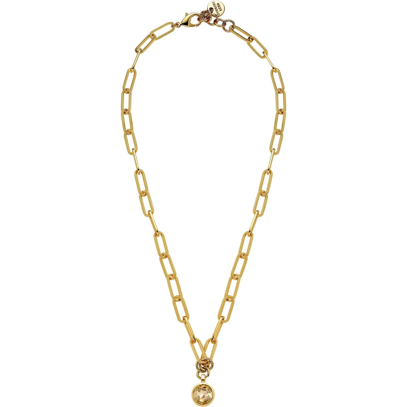 Dyrberg Kern Lisanna Gold Necklace - Golden - Image 2