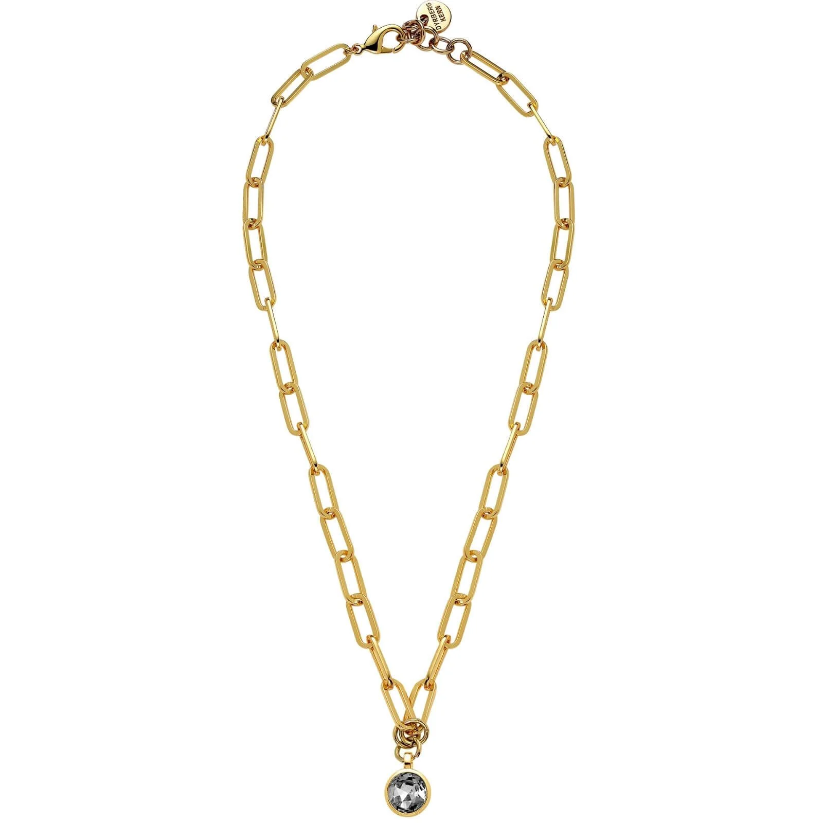 Dyrberg Kern Lisanna Gold Necklace - Grey - Image 2
