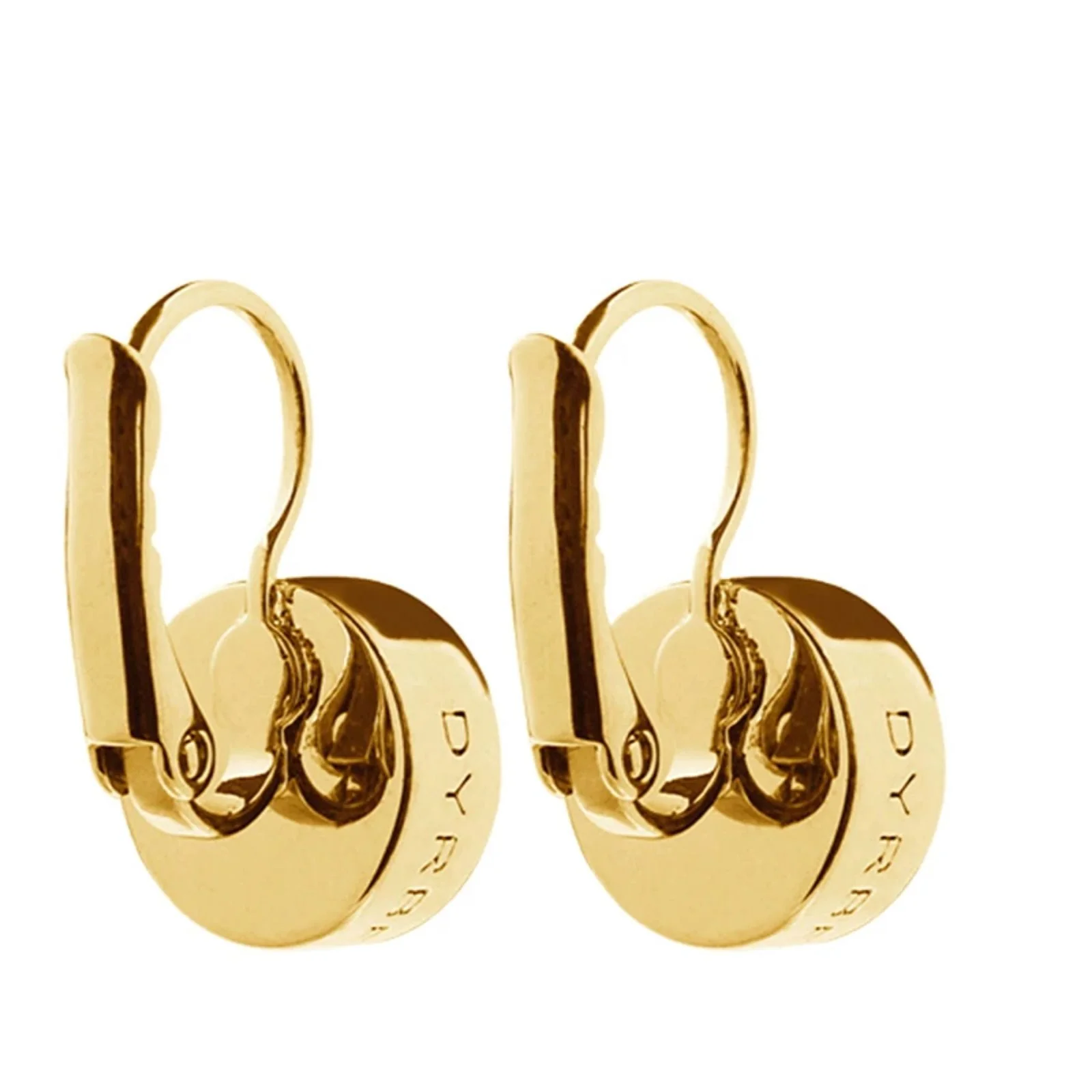 Dyrberg Kern Louise Gold Earrings - Amethyst - Image 2