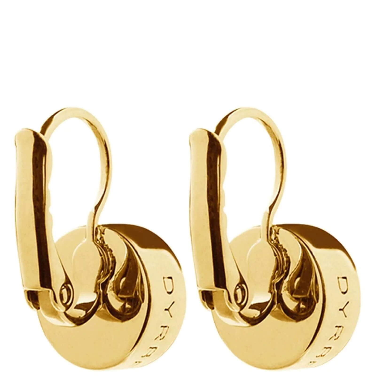Dyrberg Kern Louise Gold Earrings - Lavender - Image 2