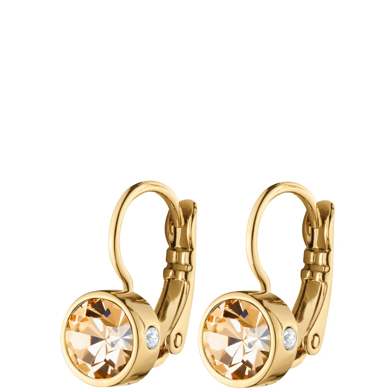 DYRBERG/KERN Madu Drop Earrings - Peach
