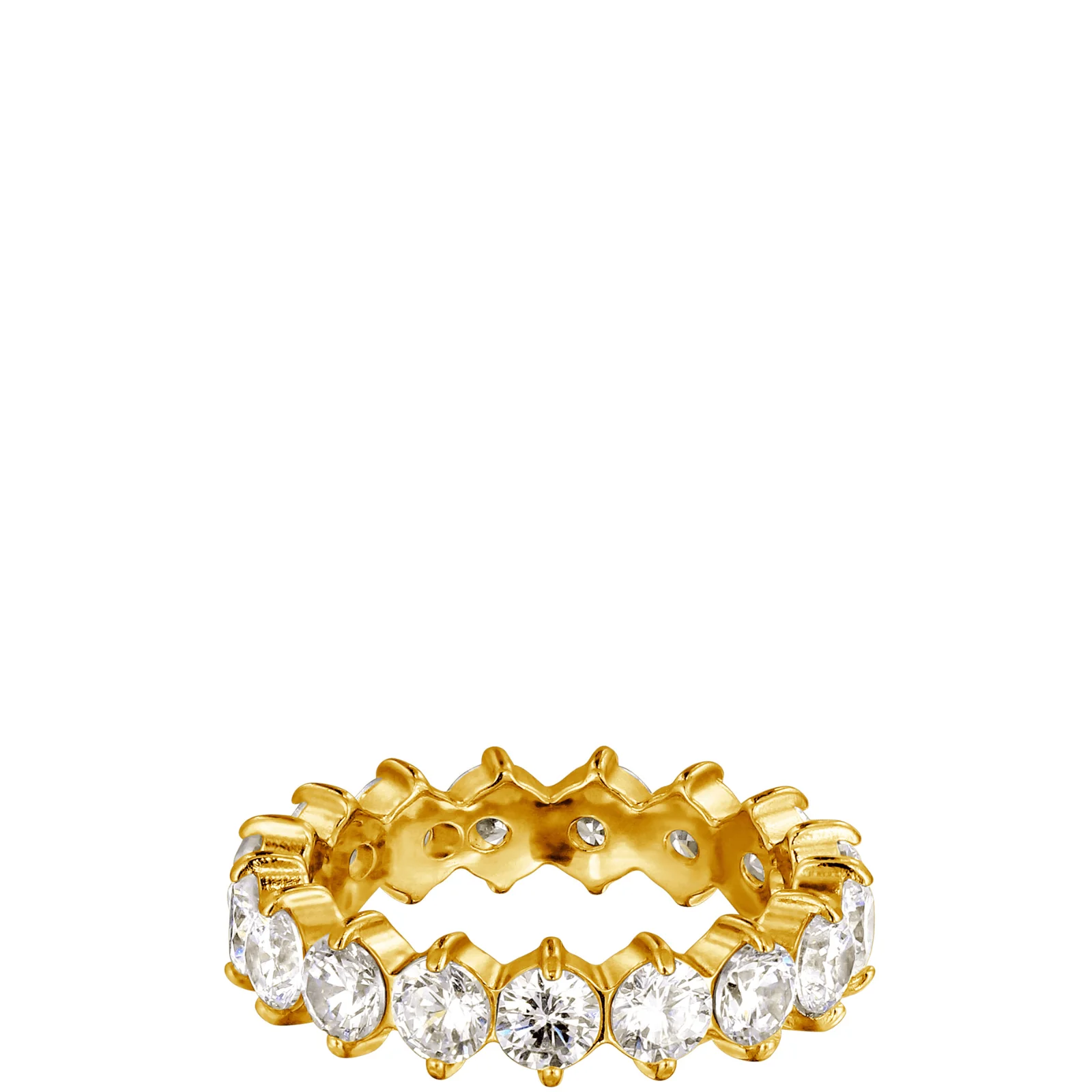 DYRBERG/KERN Mamba Crystal Ring - Gold