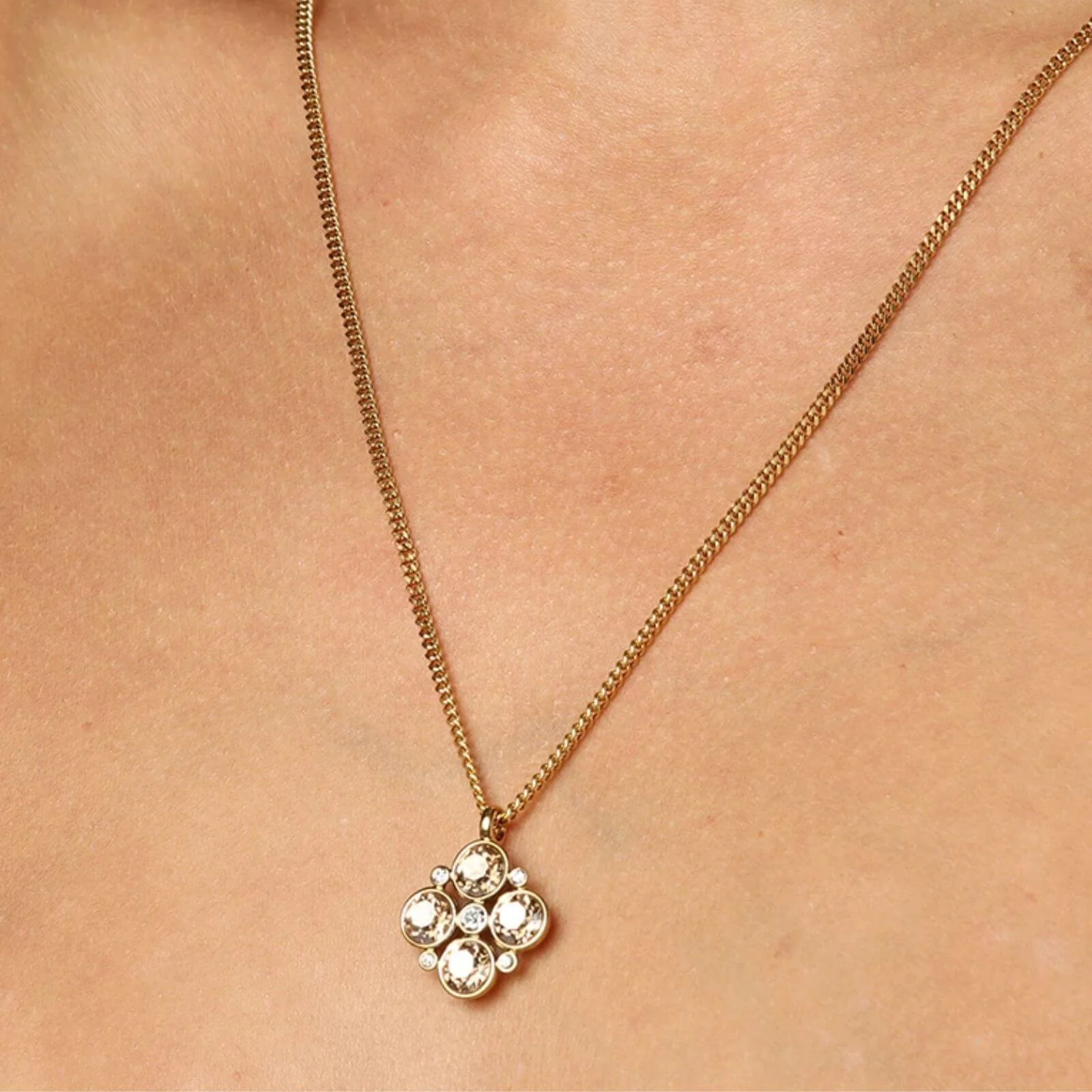 Dyrberg Kern Maude Gold Necklace - Golden - Image 2