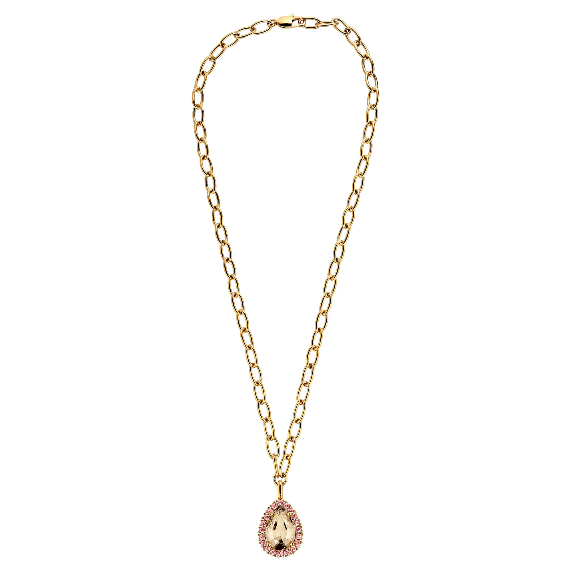 Dyrberg Kern Metta Gold Necklace - Golden - Image 2