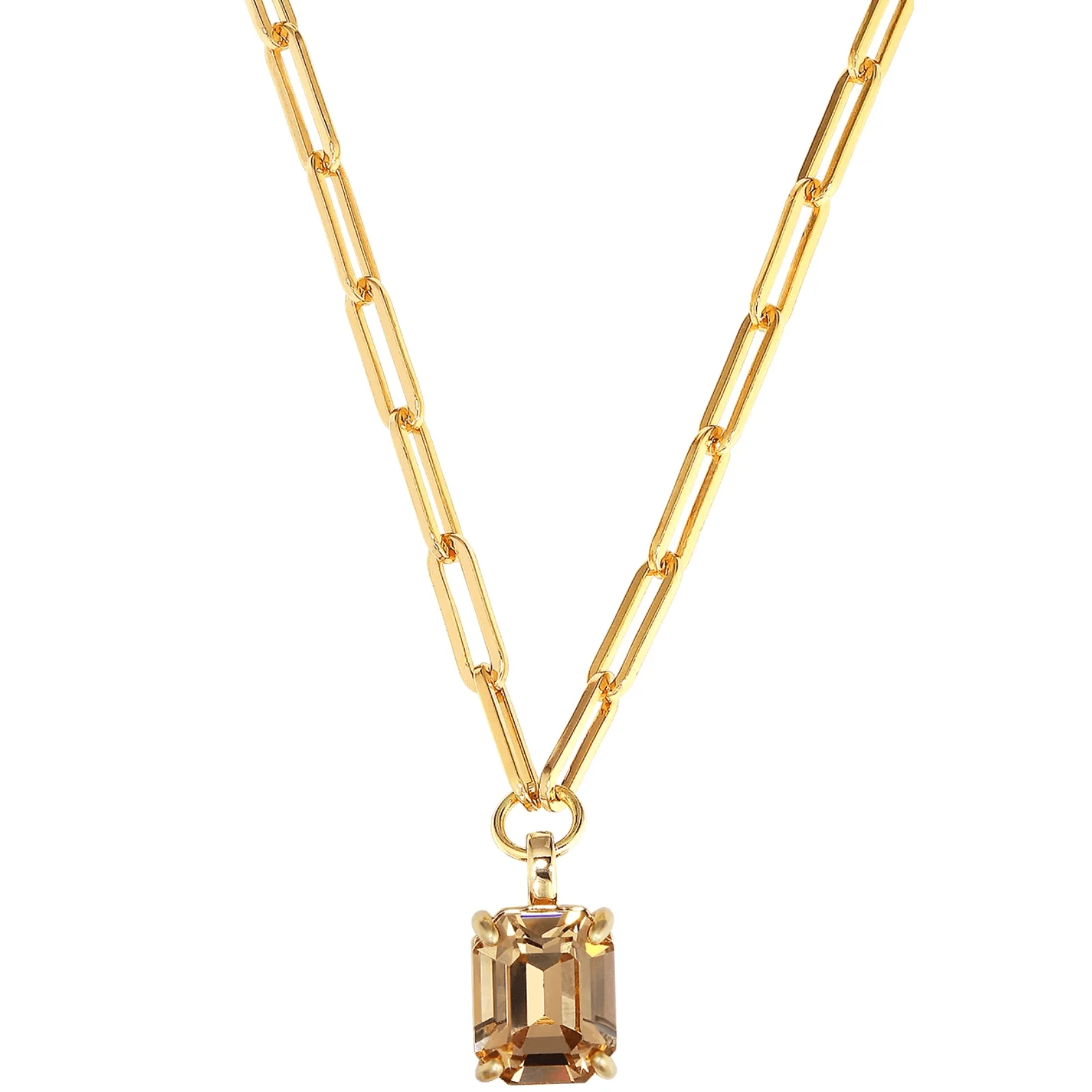 DYRBERG/KERN Octa Gold Necklace - Golden
