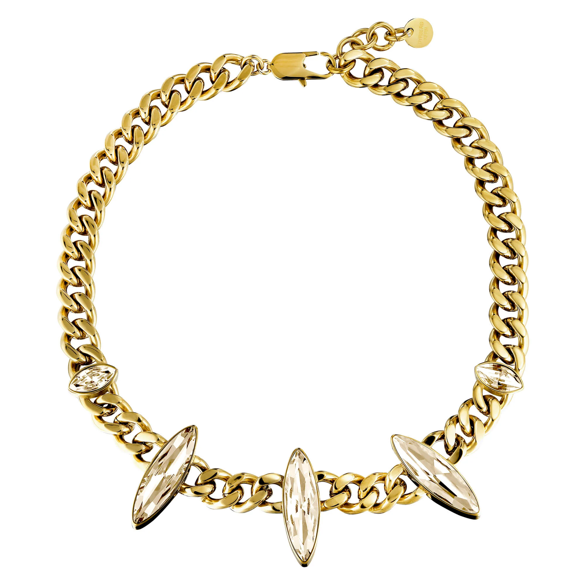 DYRBERG/KERN Opsica Gold Necklace - Golden