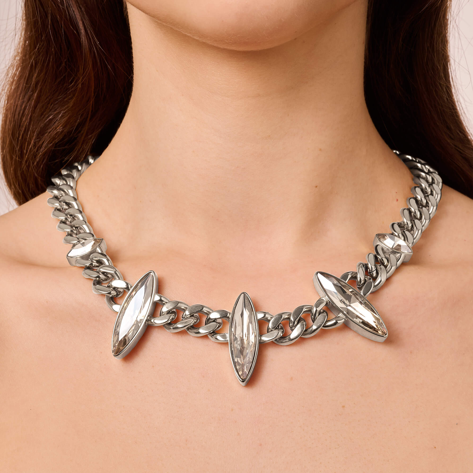 DYRBERG/KERN Opsica Silver Necklace - Image 2