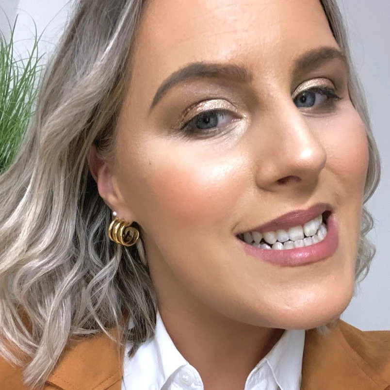 Dyrberg Kern Paula Gold Hoop Earrings - Image 3