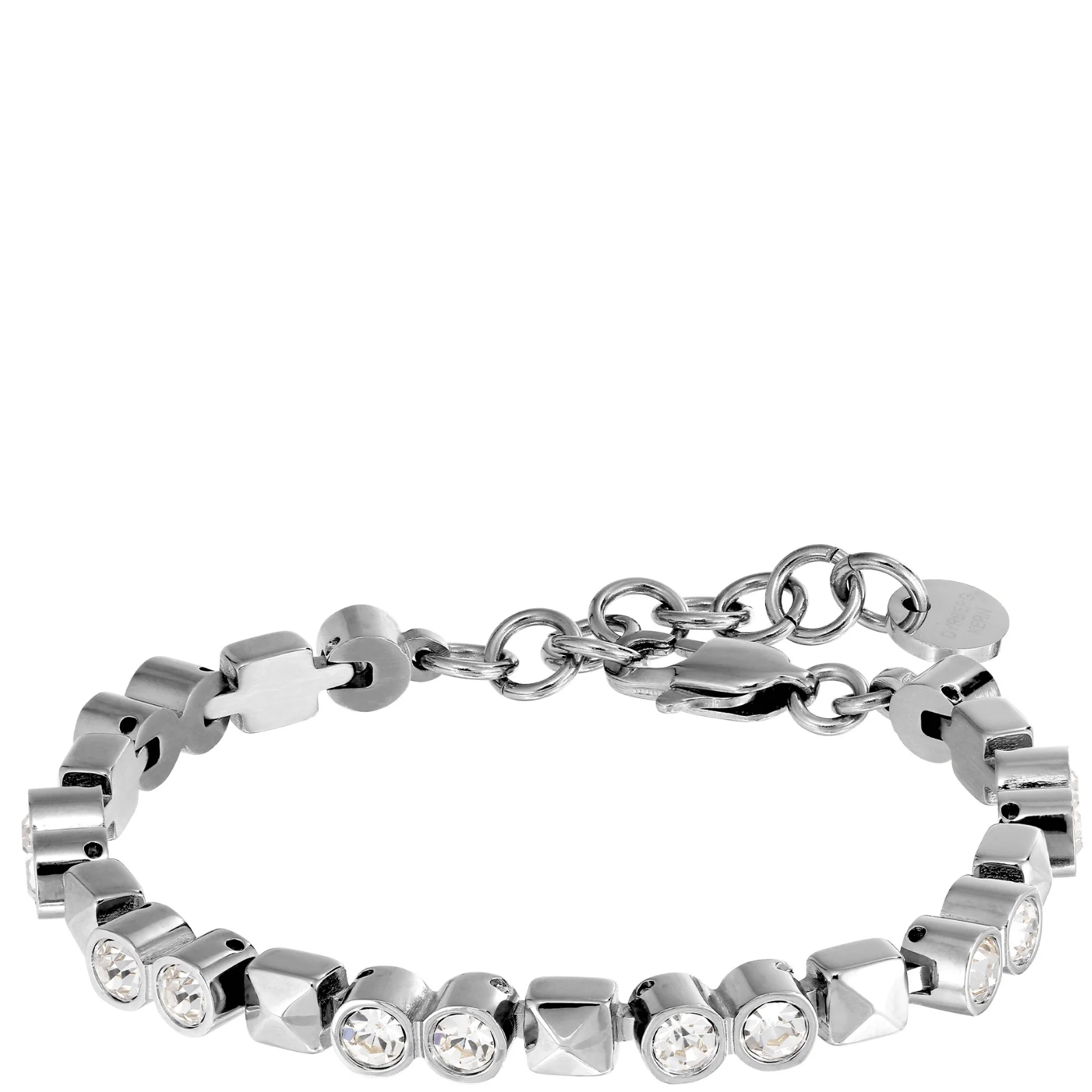 DYRBERG/KERN Rockstud Silver Bracelet