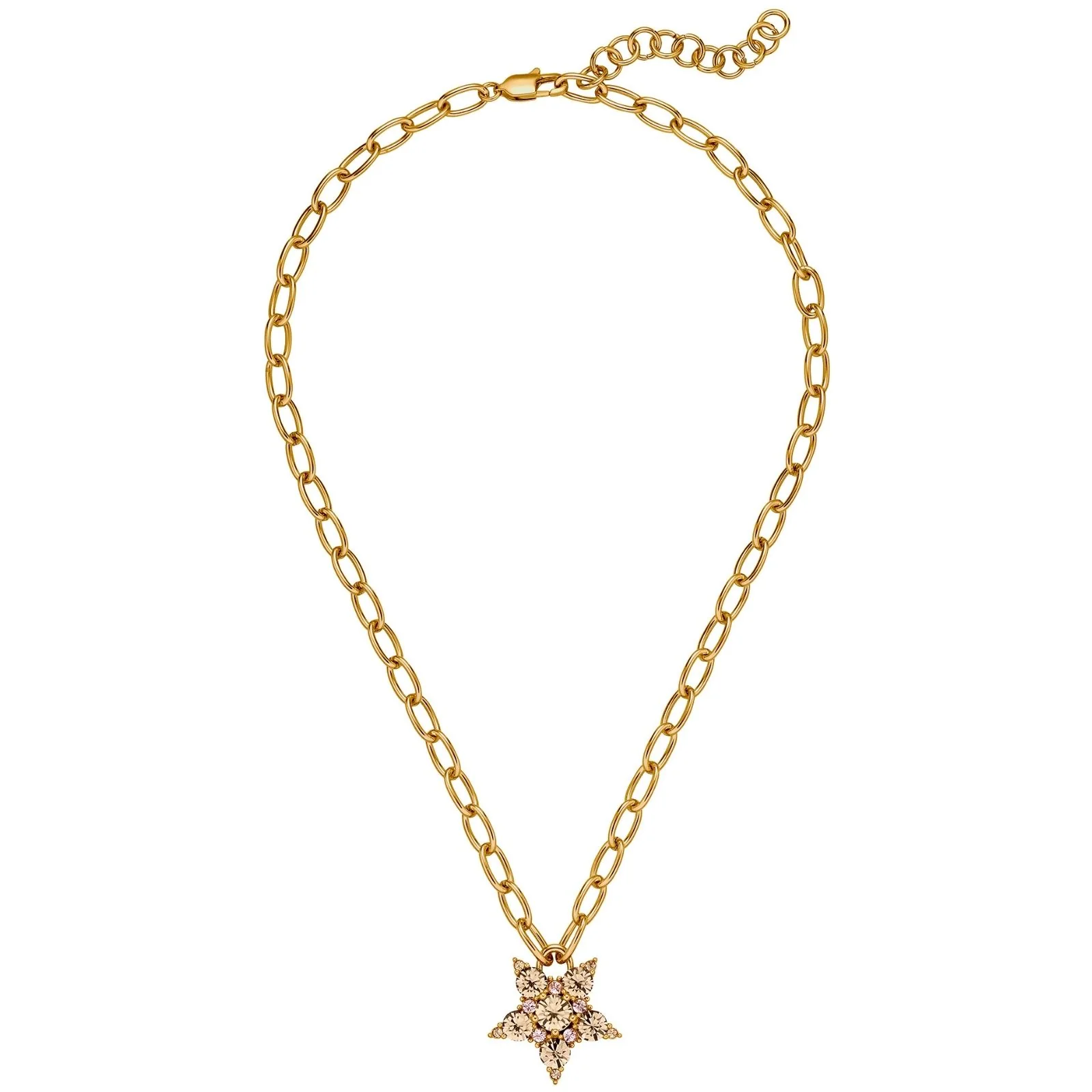 Dyrberg Kern Sagitta Gold Necklace - Golden - Image 2