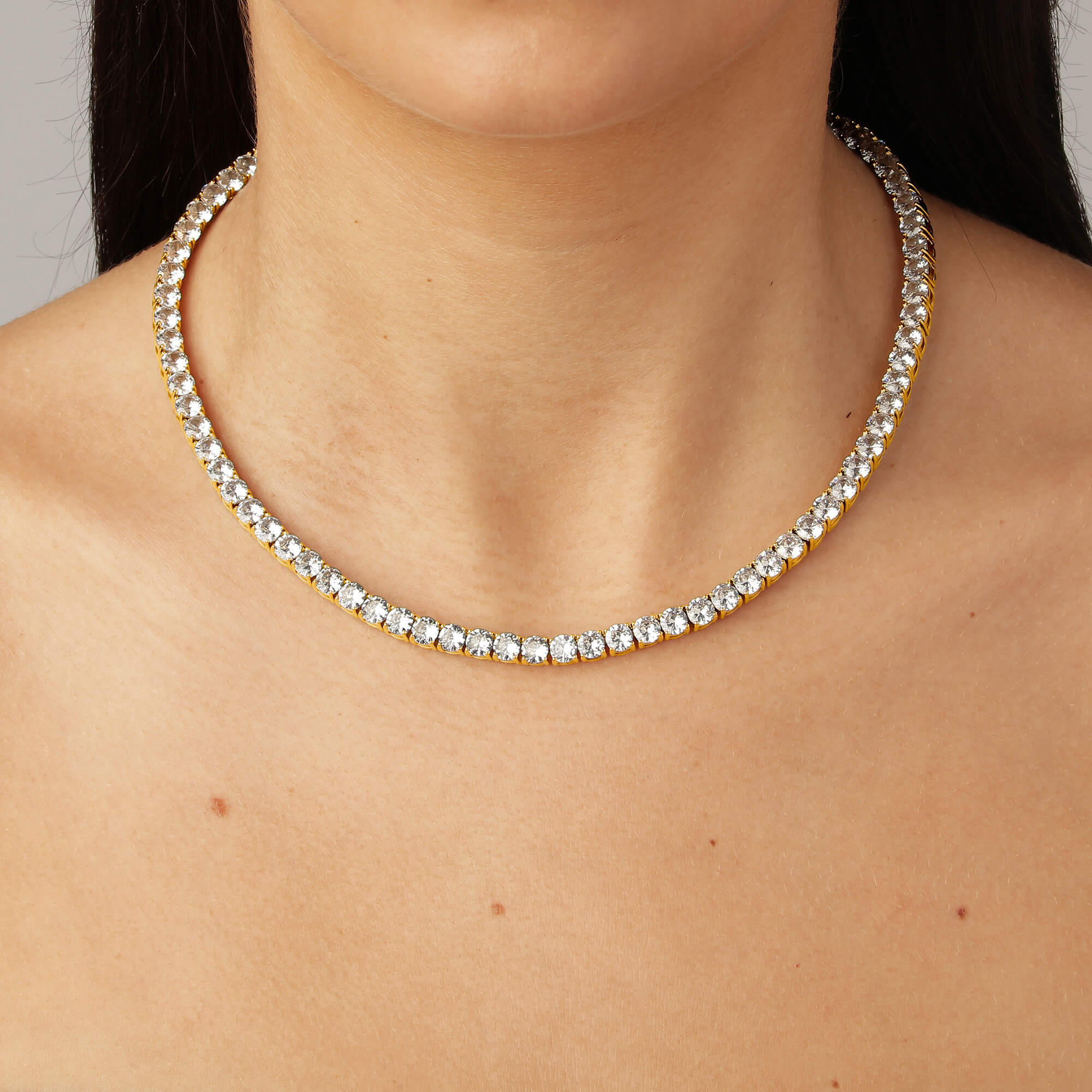 DYRBERG/KERN Snake Gold Necklace - Image 3