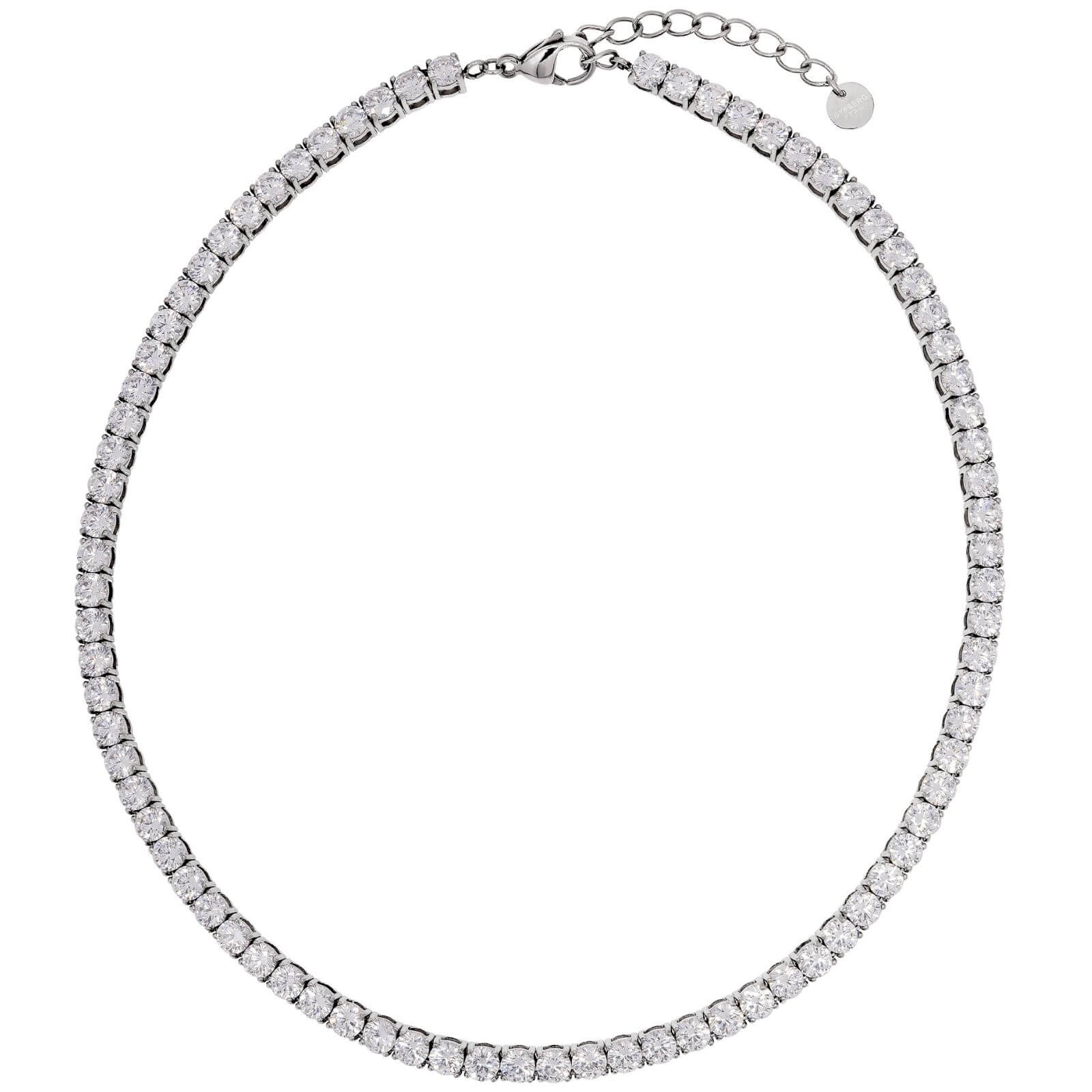 DYRBERG/KERN Snake Silver Necklace