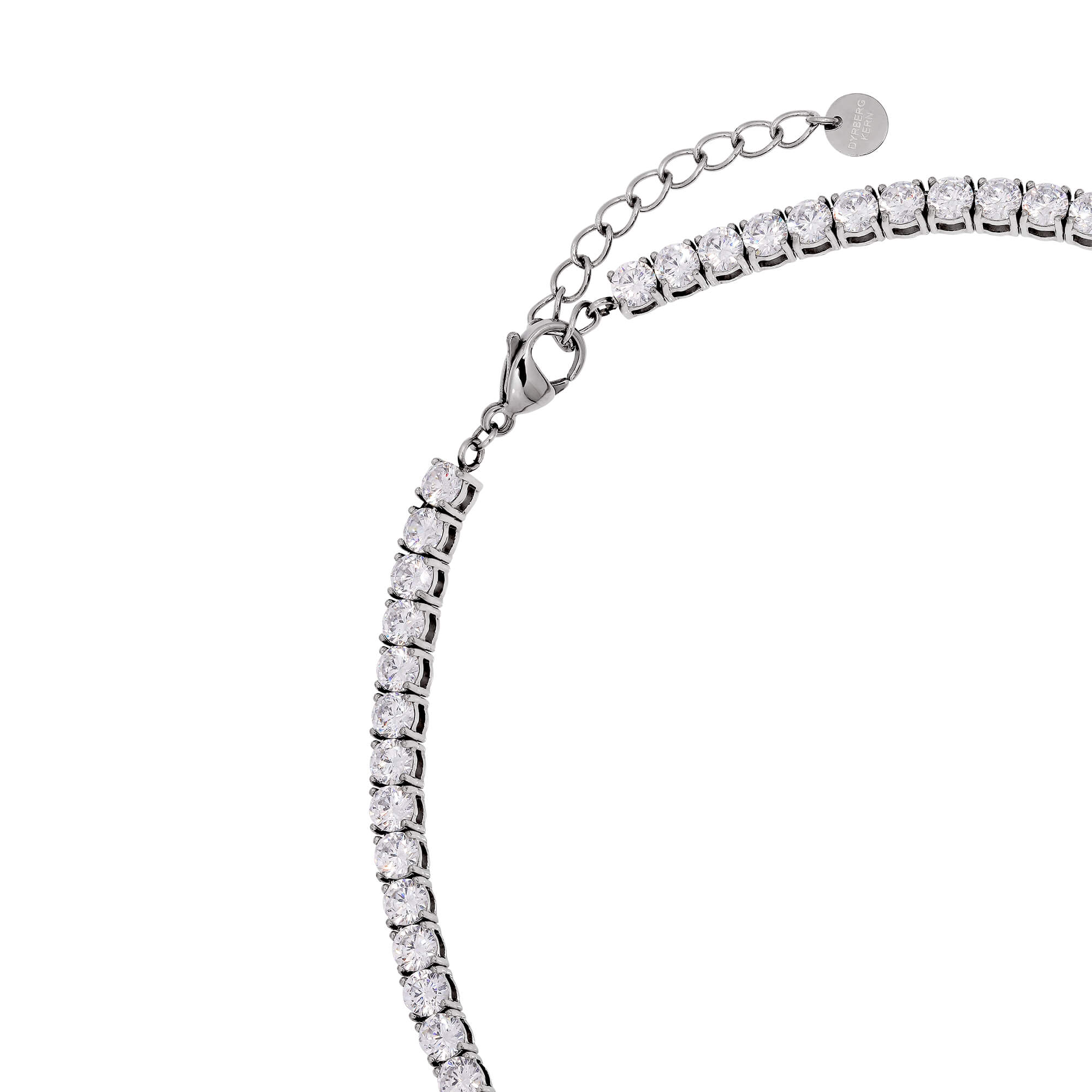 DYRBERG/KERN Snake Silver Necklace - Image 2