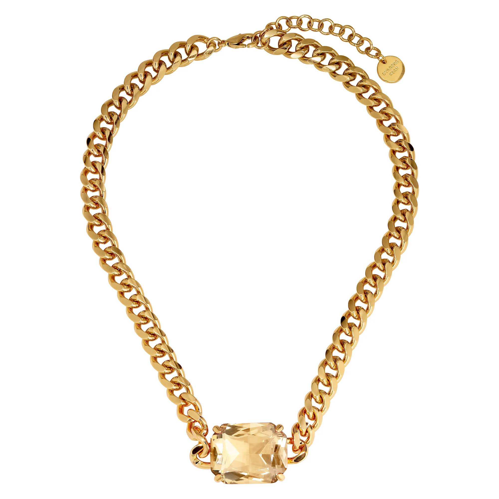 DYRBERG/KERN Tagona Gold Necklace - Golden - Image 2