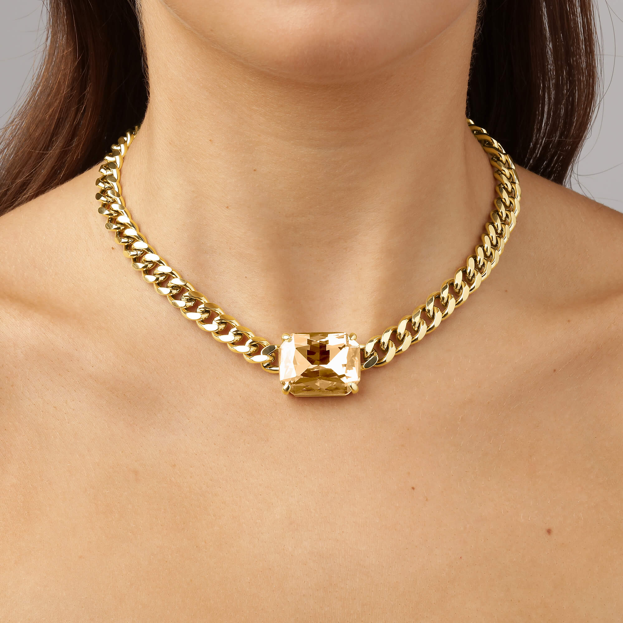 DYRBERG/KERN Tagona Gold Necklace - Golden - Image 3