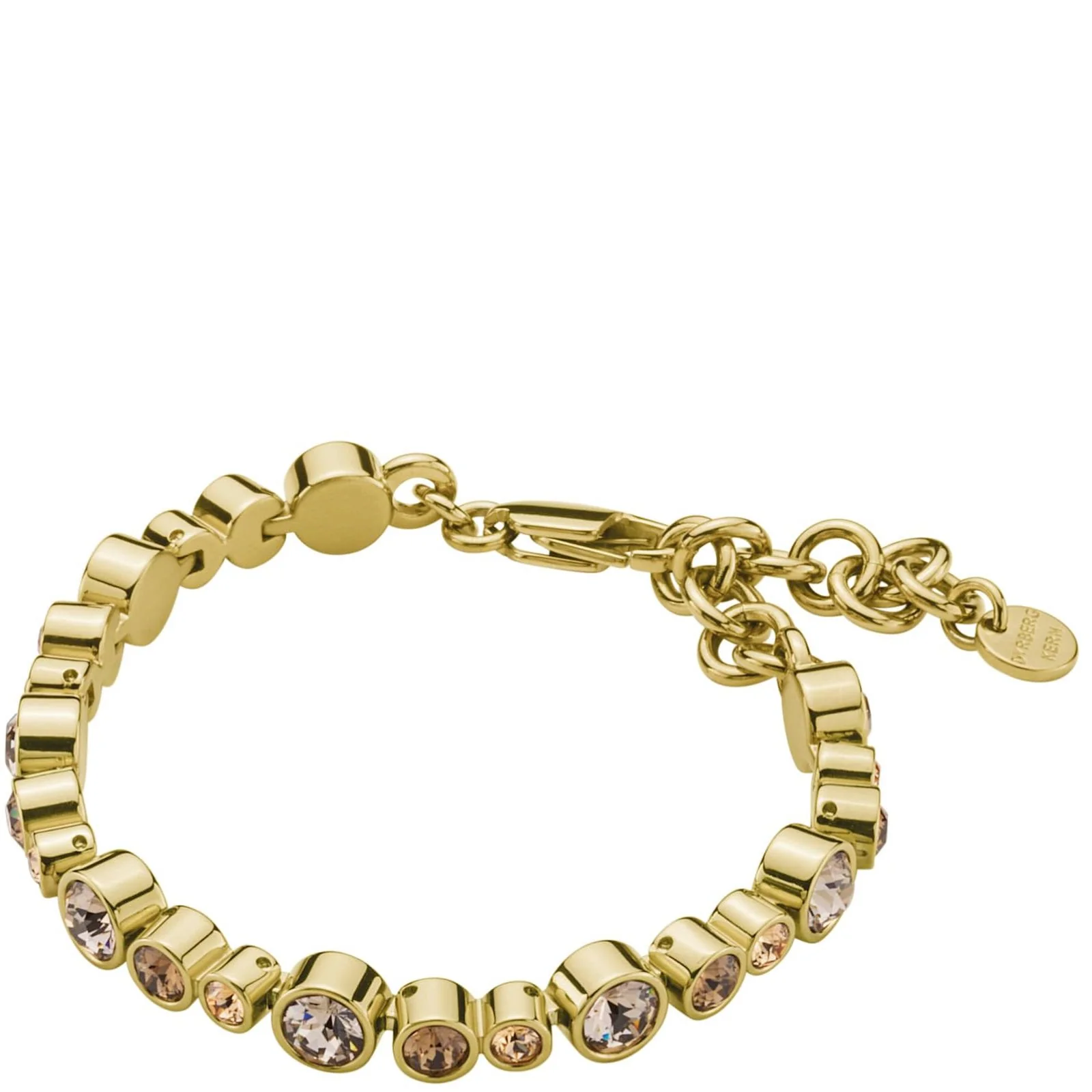 DYRBERG/KERN Teresia Gold Bracelet - Golden Mix