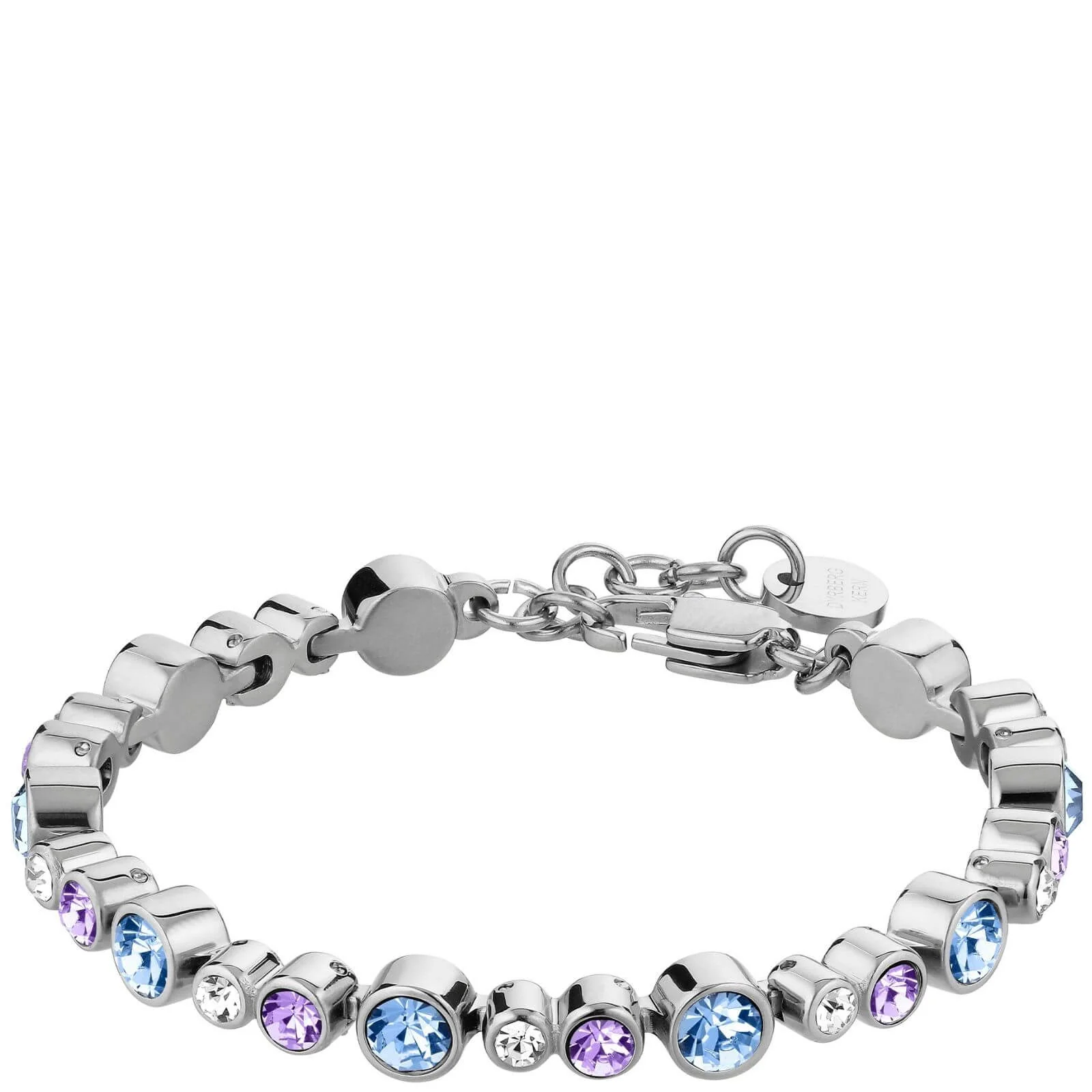 Dyrberg Kern Teresia Silver Bracelet - Light Blue Violet