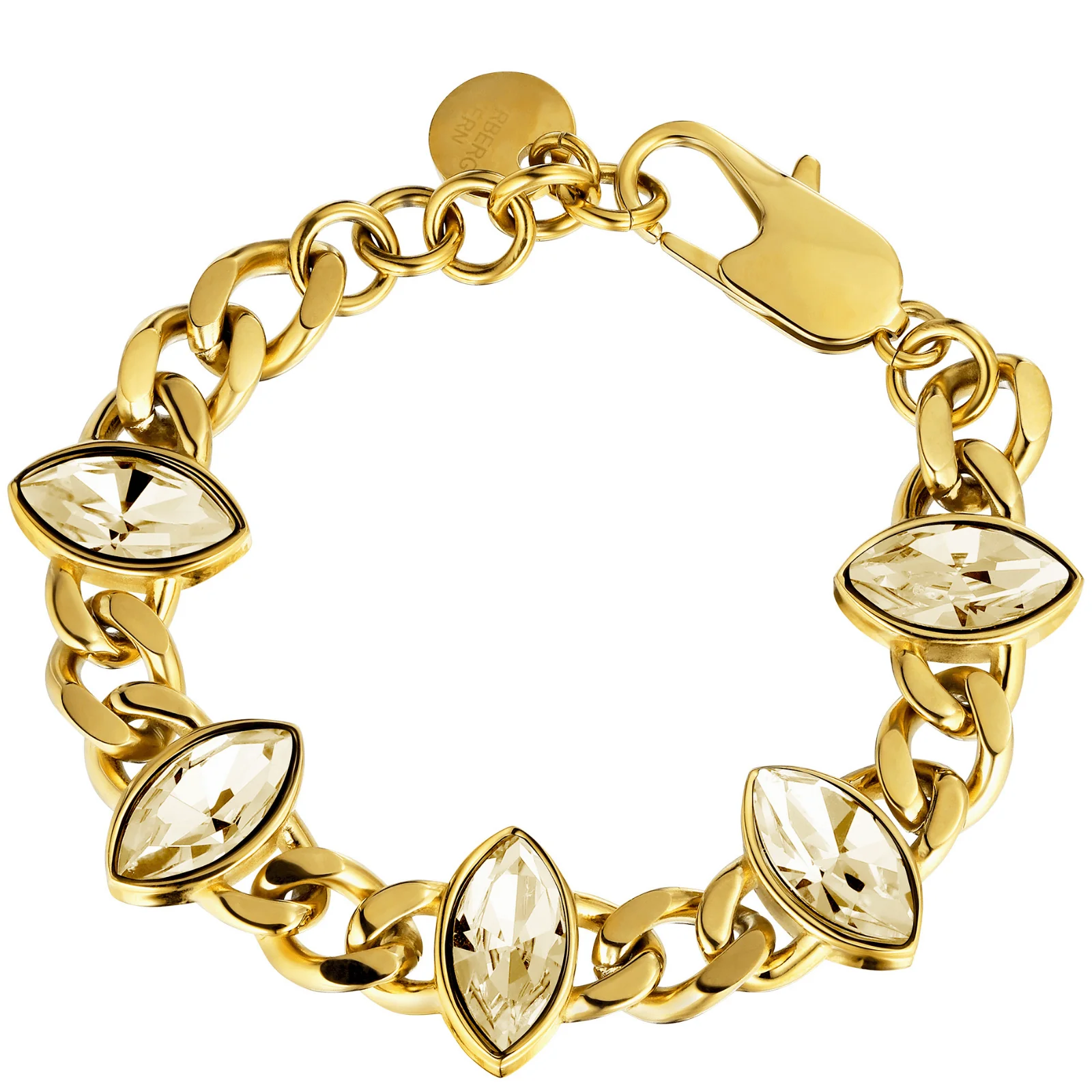 DYRBERG/KERN Zelko Gold Bracelet - Golden