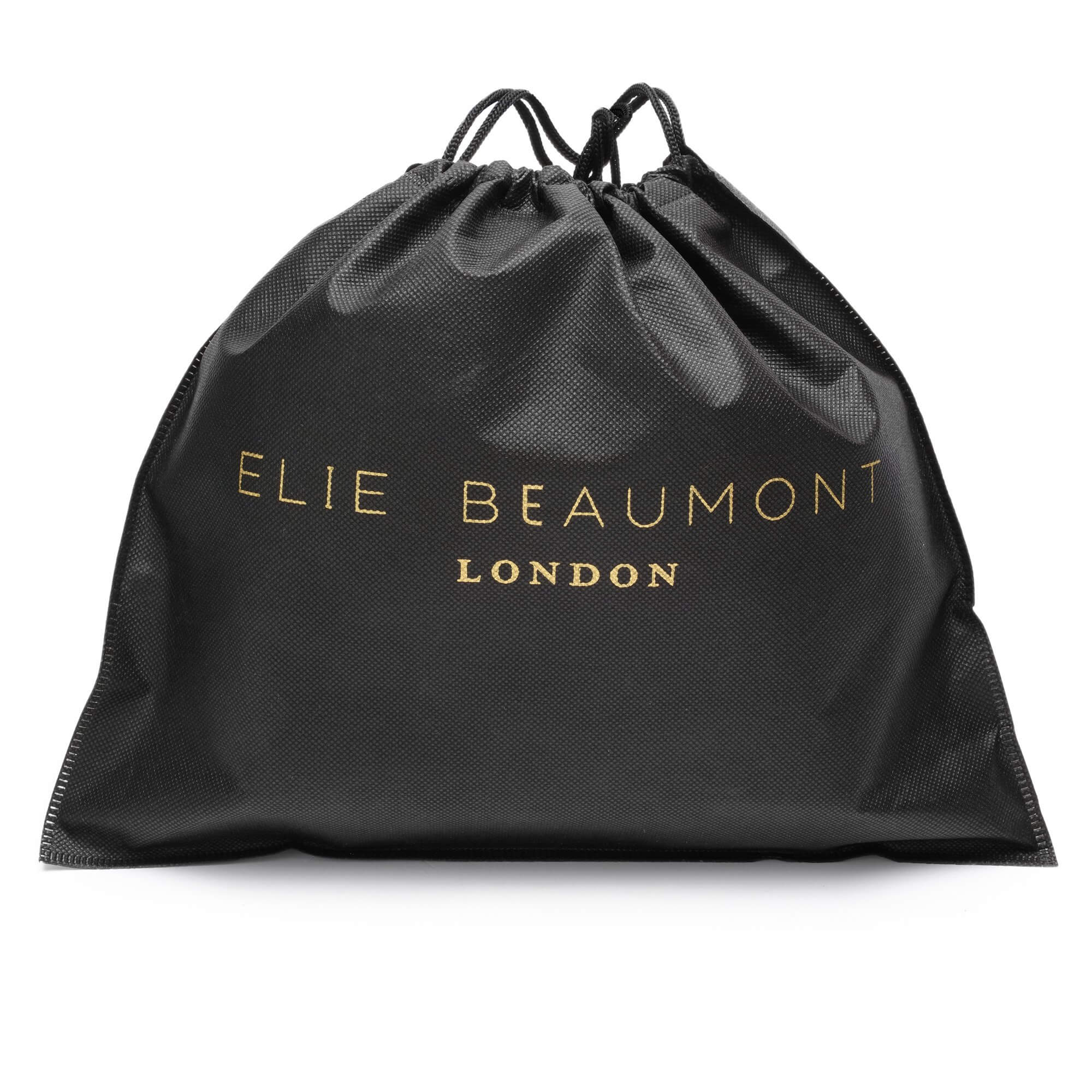 Elie Beaumont Navy Leather Bag - Image 4