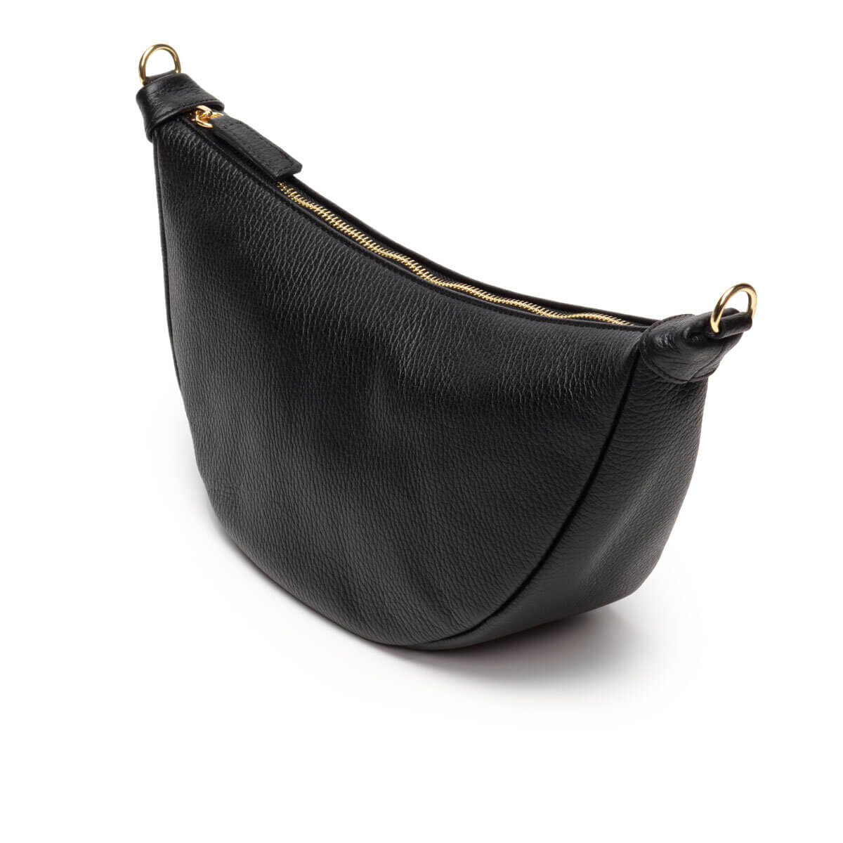 Elie Beaumont Leather Hobo Bag - Black - Image 2