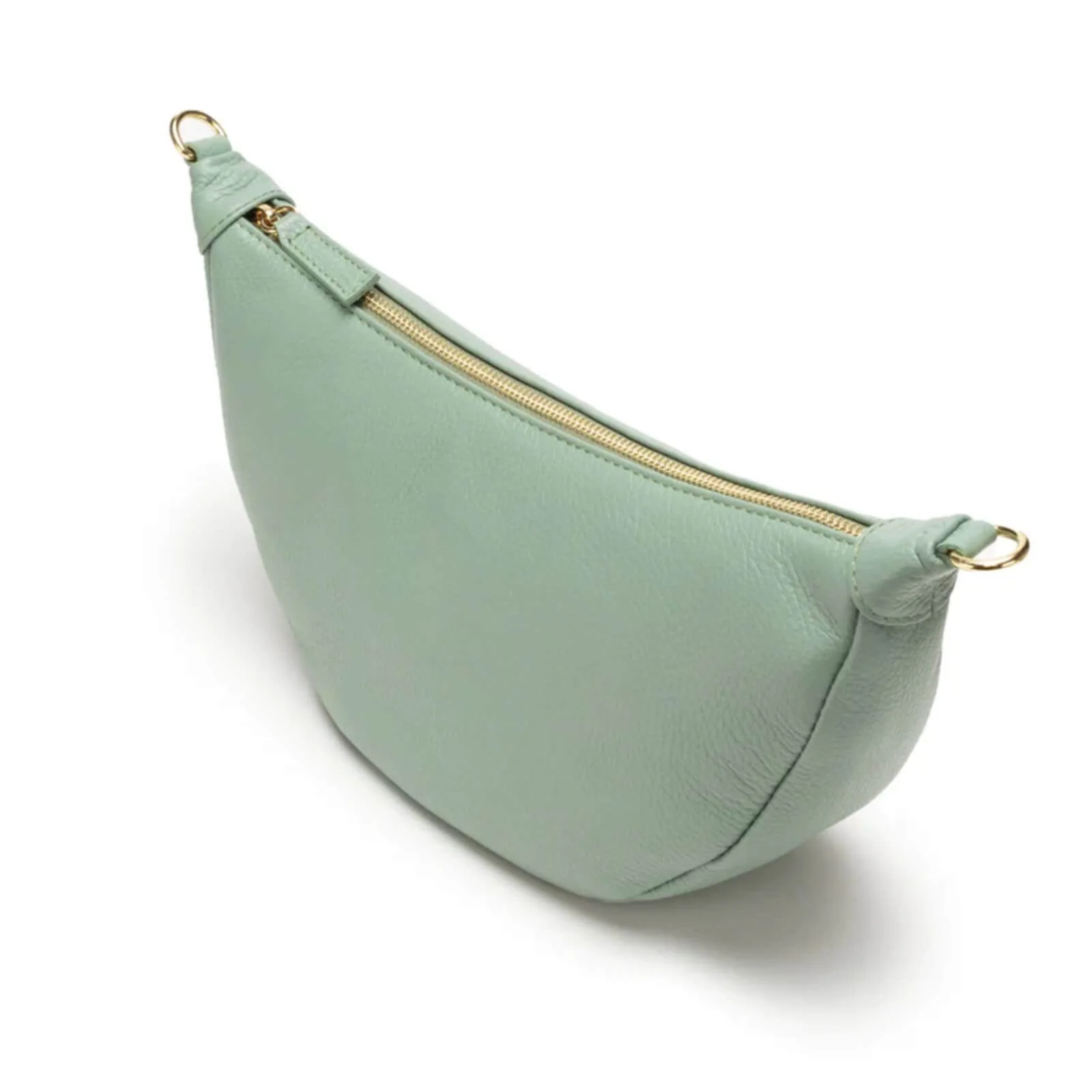 Elie Beaumont Leather Hobo Bag - Mint - Image 2