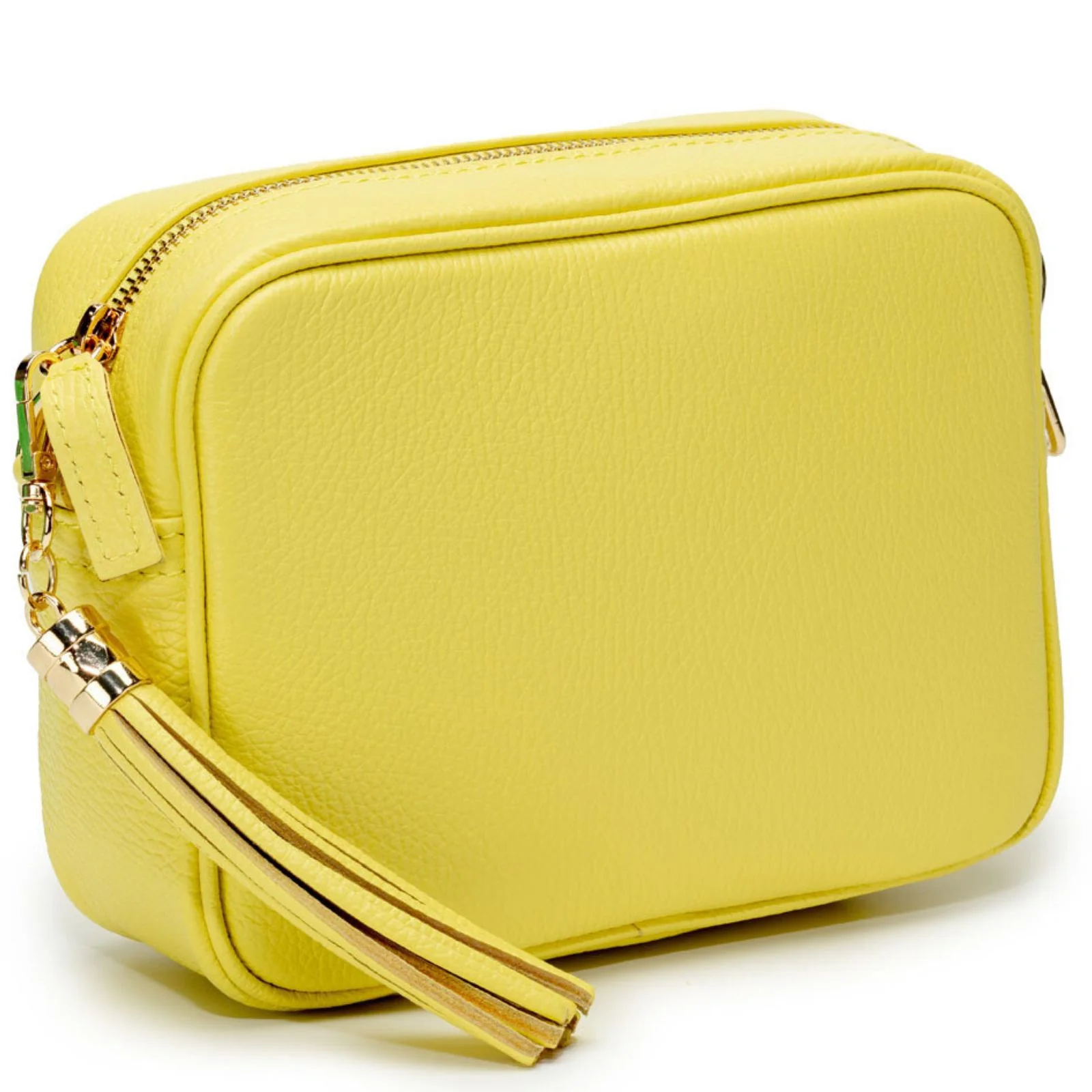 Elie Beaumont Lemon Leather Bag