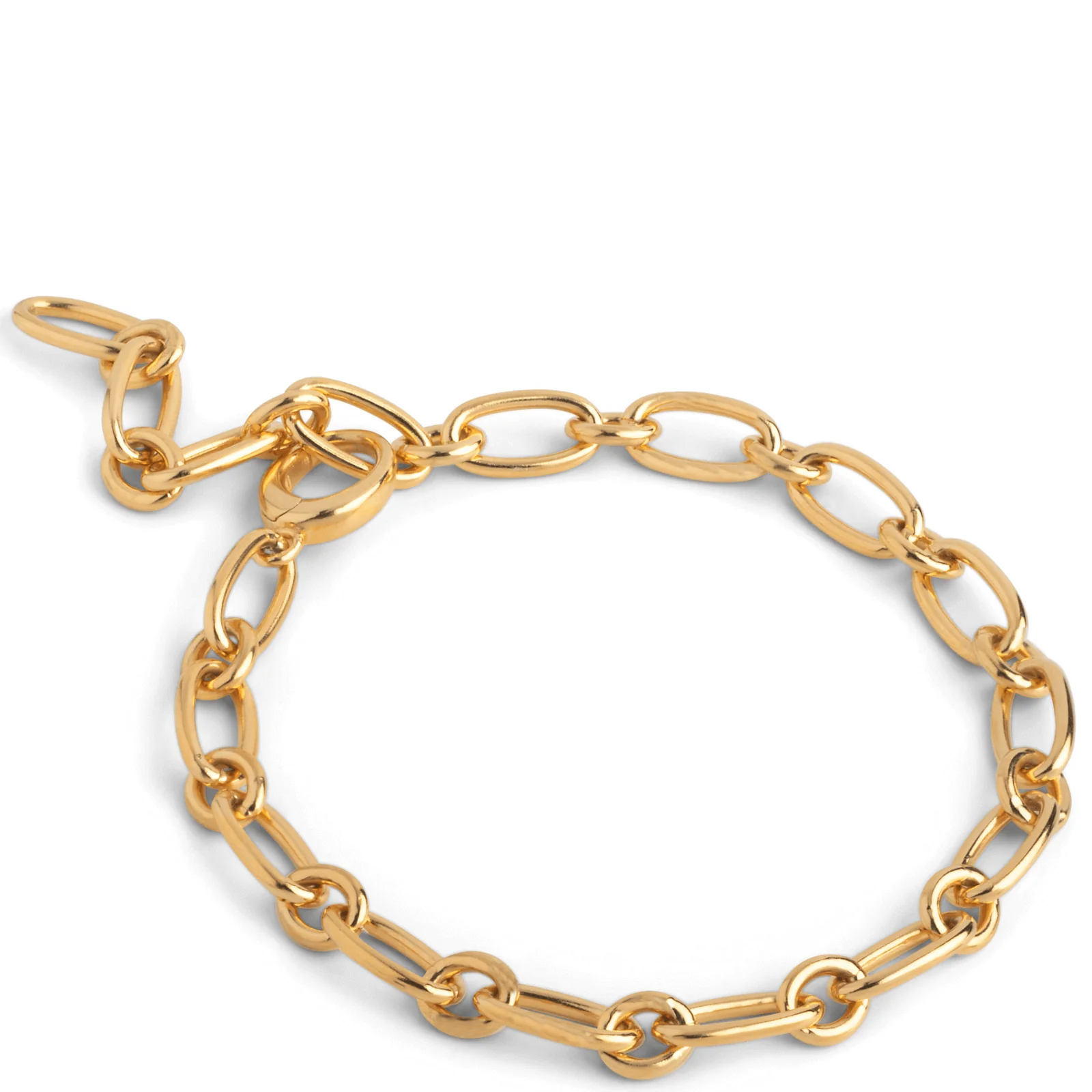 ENAMEL Copenhagen Gold Chunky Link Charm Bracelet