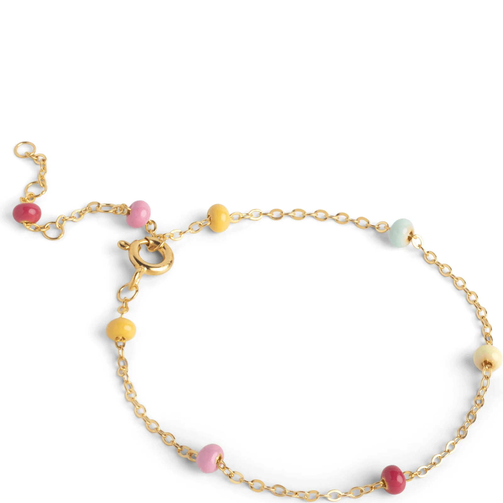 ENAMEL Copenhagen Gold Lola Bold Bracelet - Rainbow