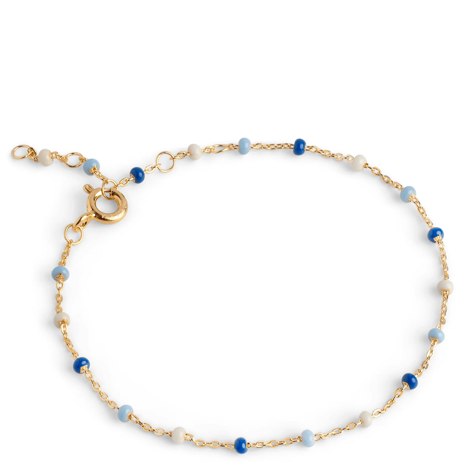 ENAMEL Copenhagen Gold Lola Bracelet - Marine