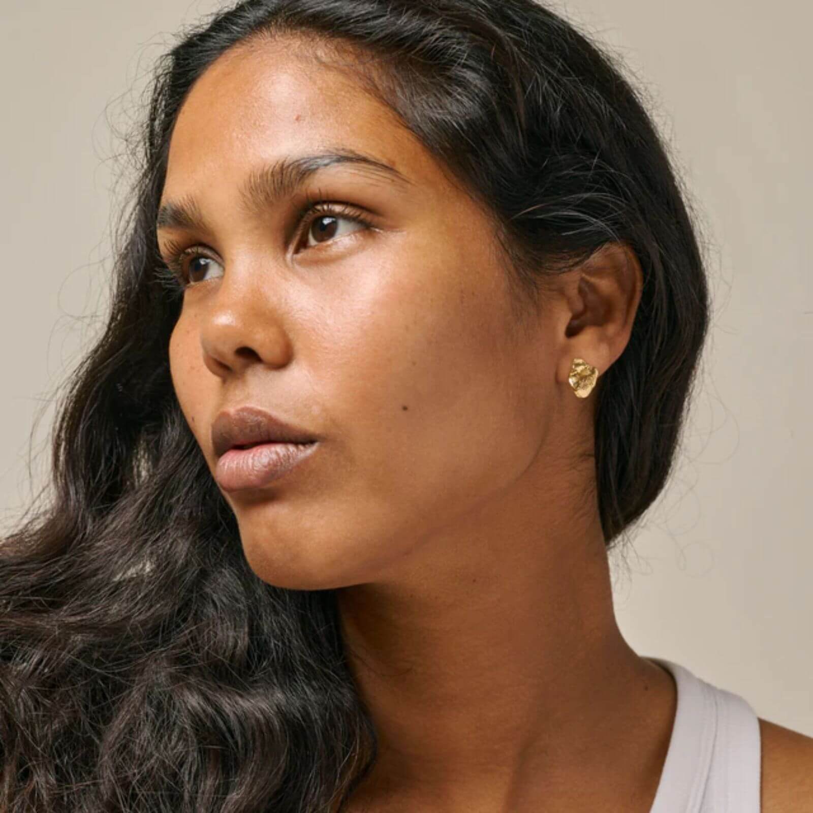 ENAMEL Copenhagen Gold Maia Stud Earrings - Image 2