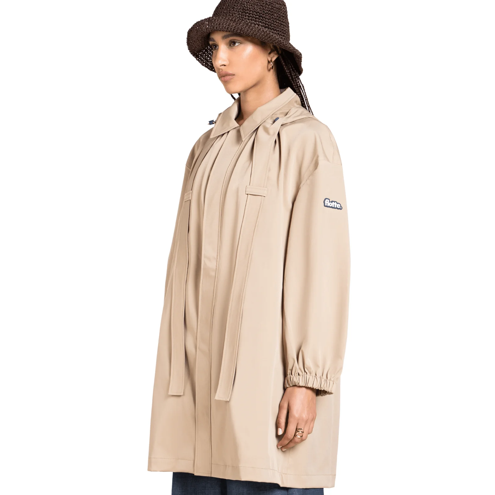 Flotte Richelieu Sahara Waterproof Balloon Sleeve Coat *PRE-ORDER* - Image 3