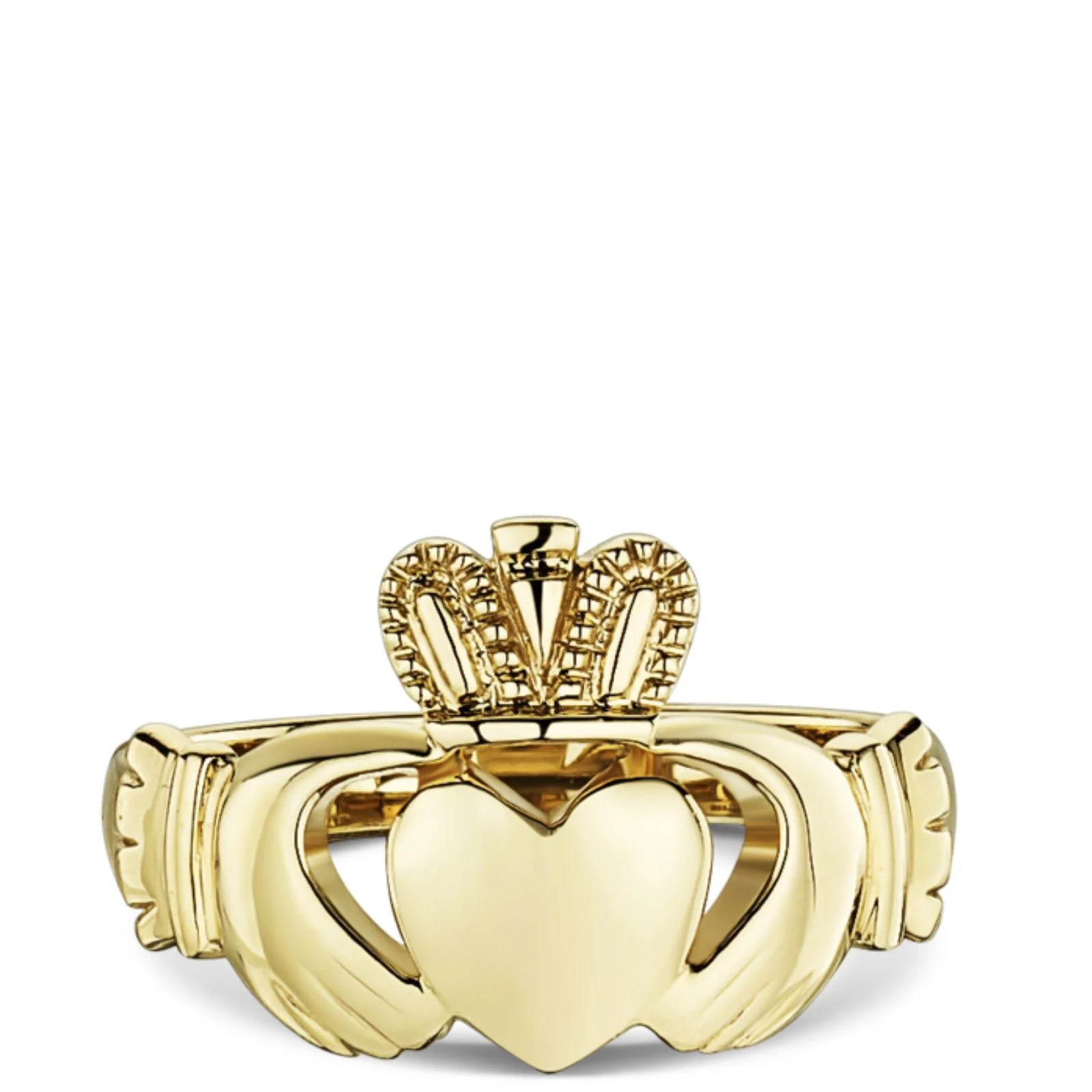 Gold Claddagh Ring - Image 2