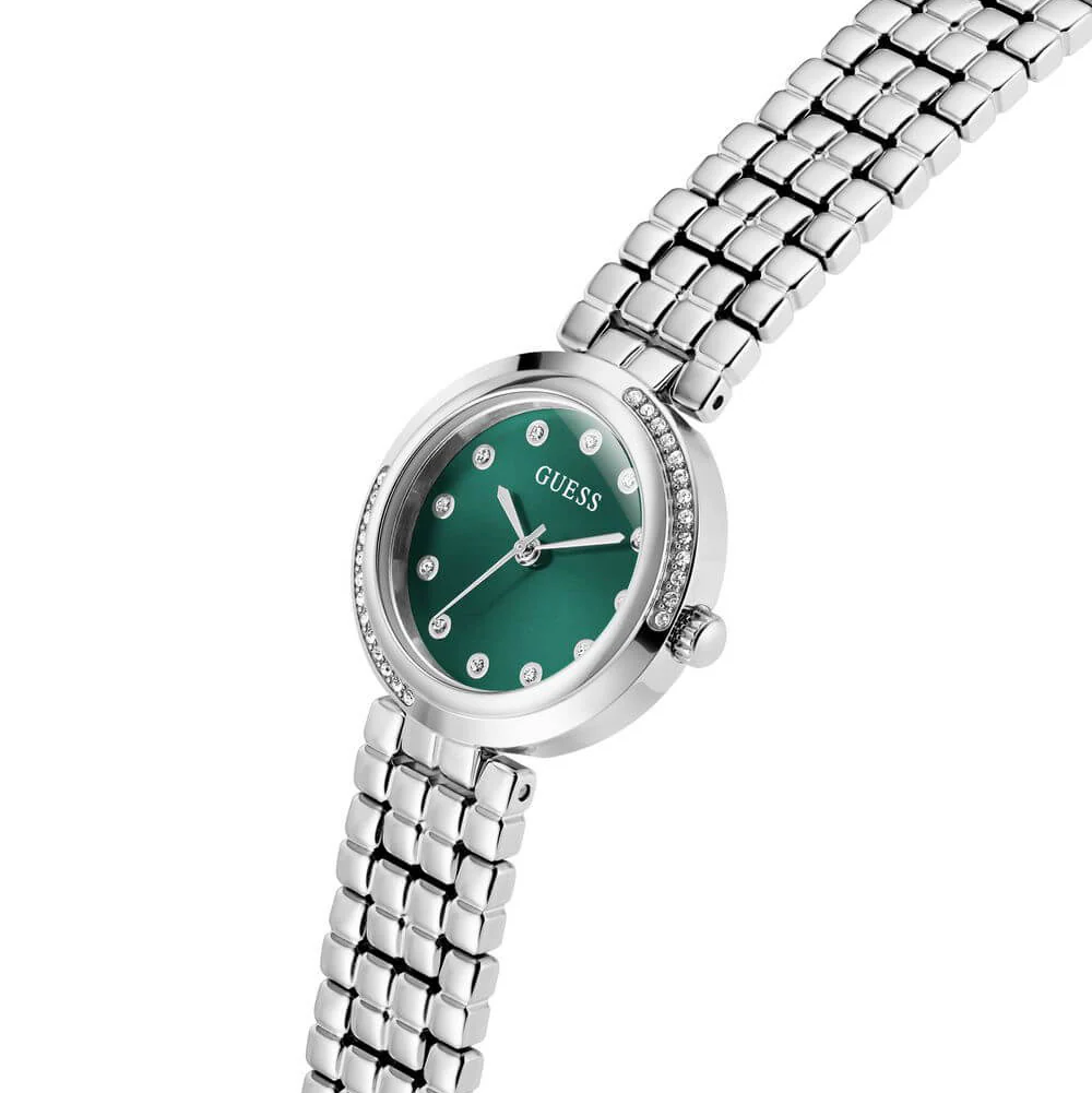 Guess Clara Silver Watch - Image 3